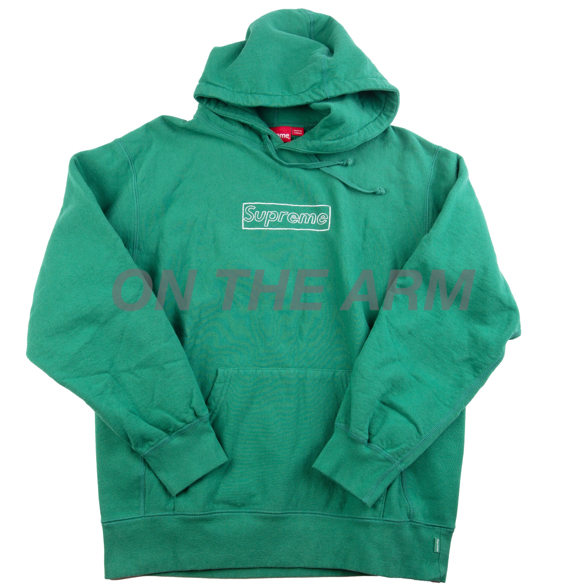 Supreme kaws chalk online logo hoodie