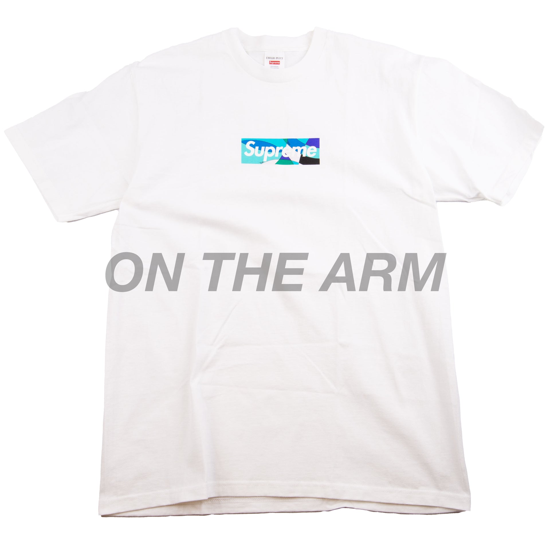 Supreme White Pucci Box Logo Tee