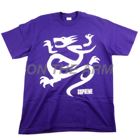 Supreme Purple Mobb Deep Dragon Tee