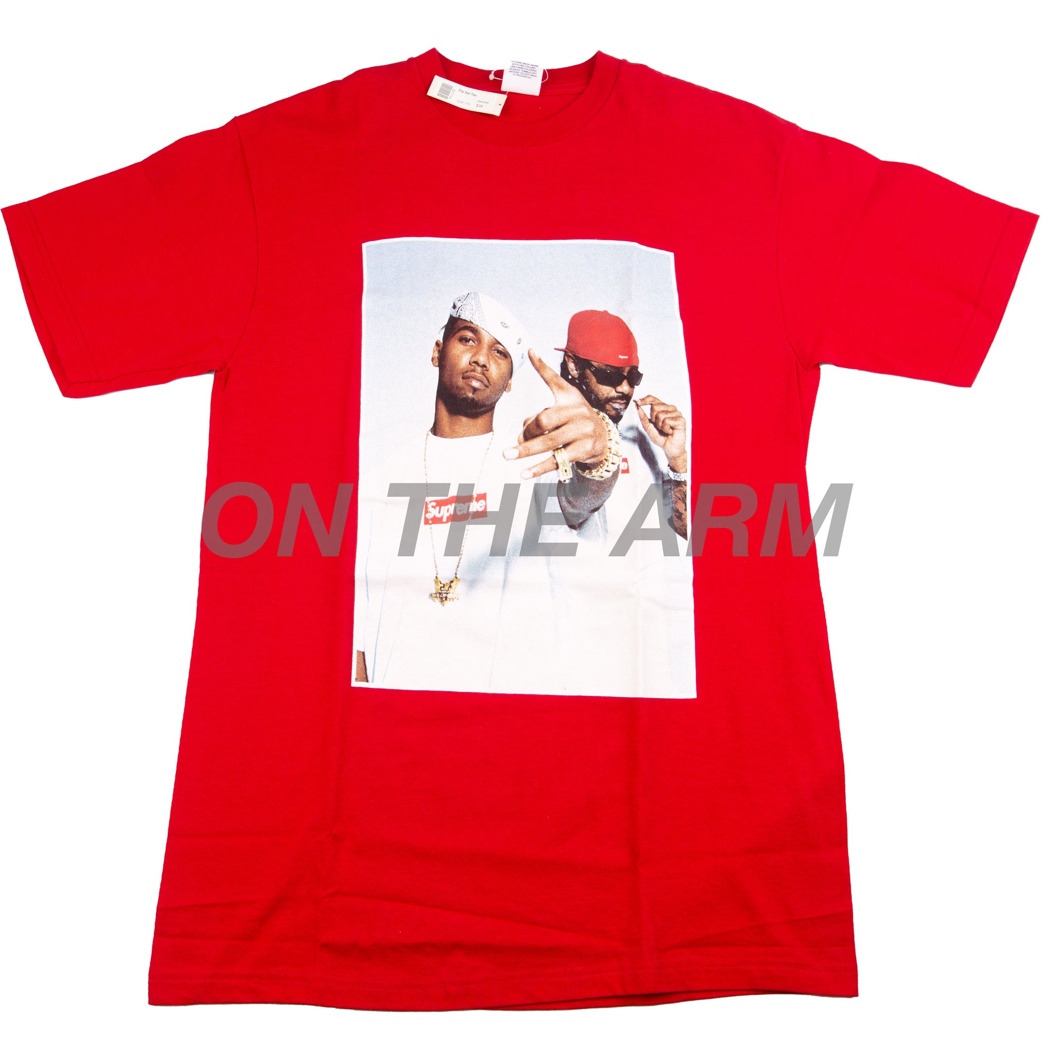 Supreme Red Dipset Tee – On The Arm