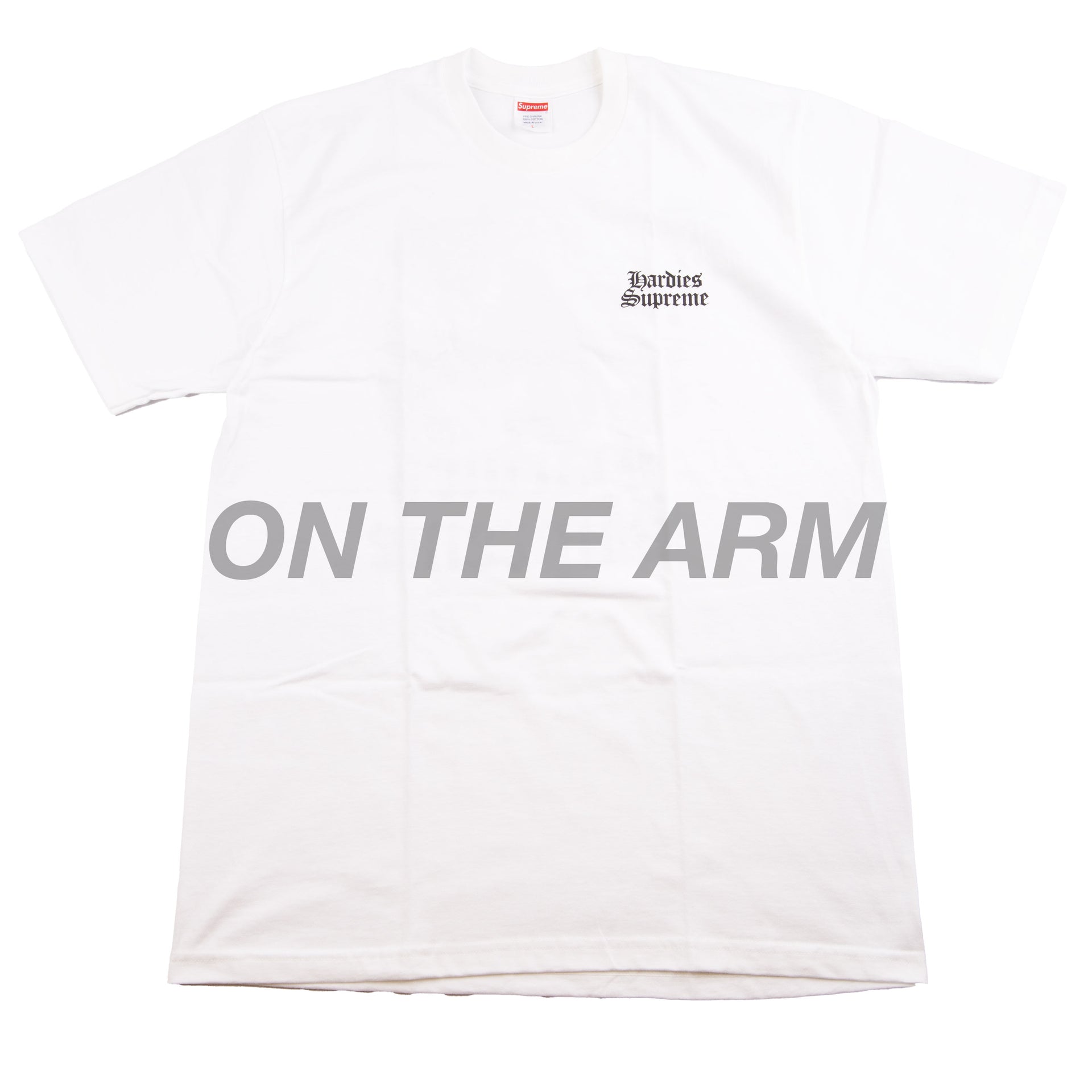 Supreme White Hardies Dog Tee