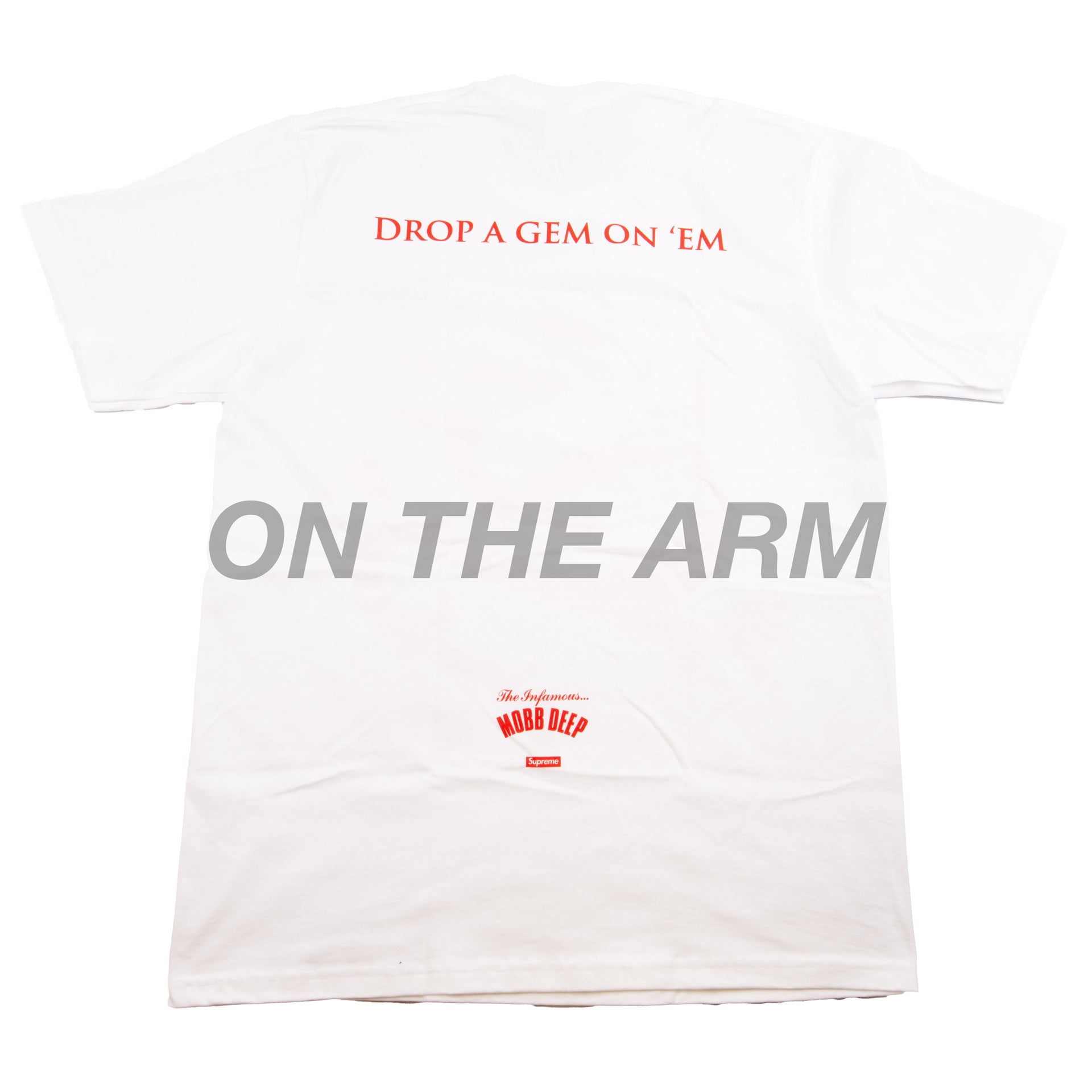 Supreme White Mobb Deep Dragon Tee