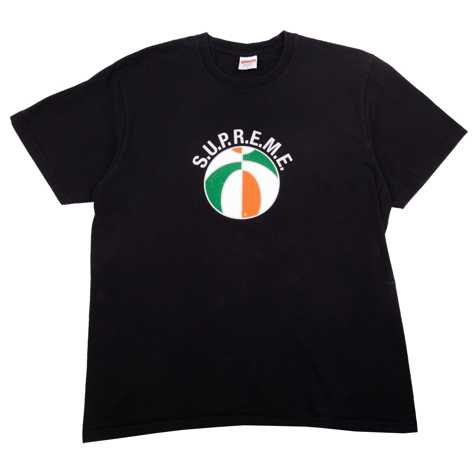 Supreme Black Basketball Tee PRE-OWNED