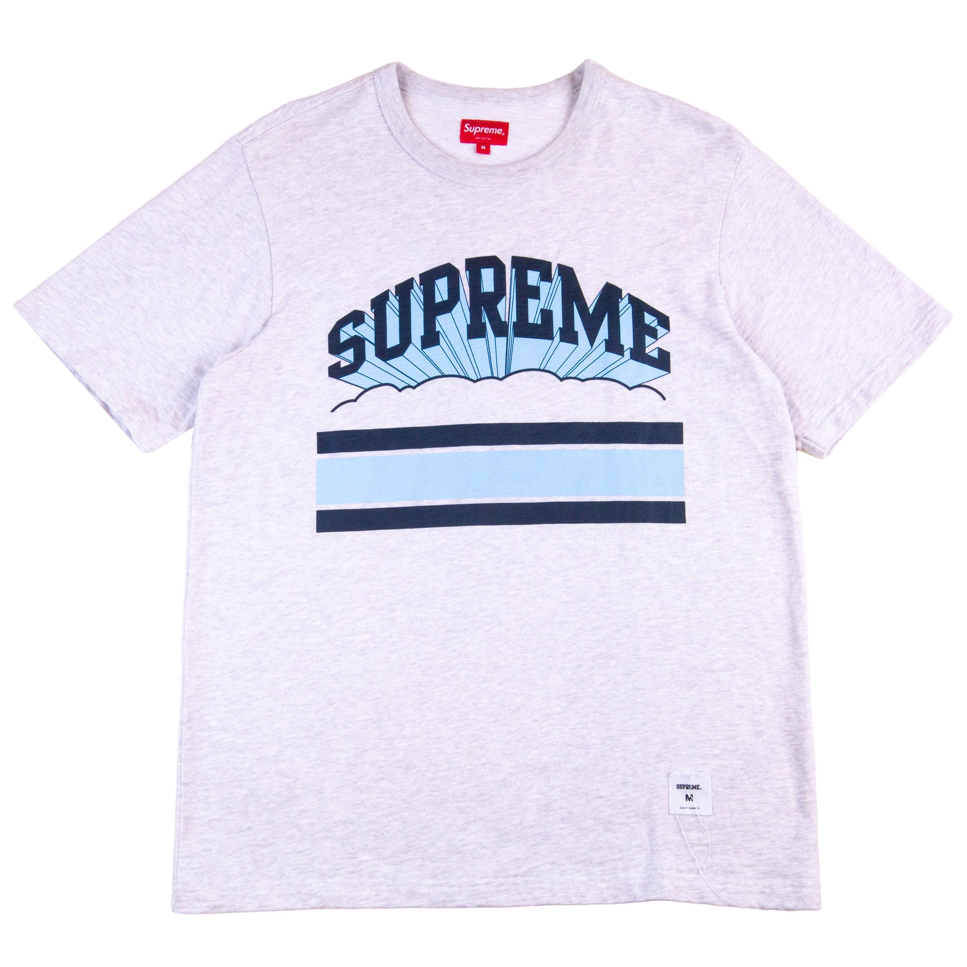 Supreme Grey Cloud Arc Tee PRE-OWNED
