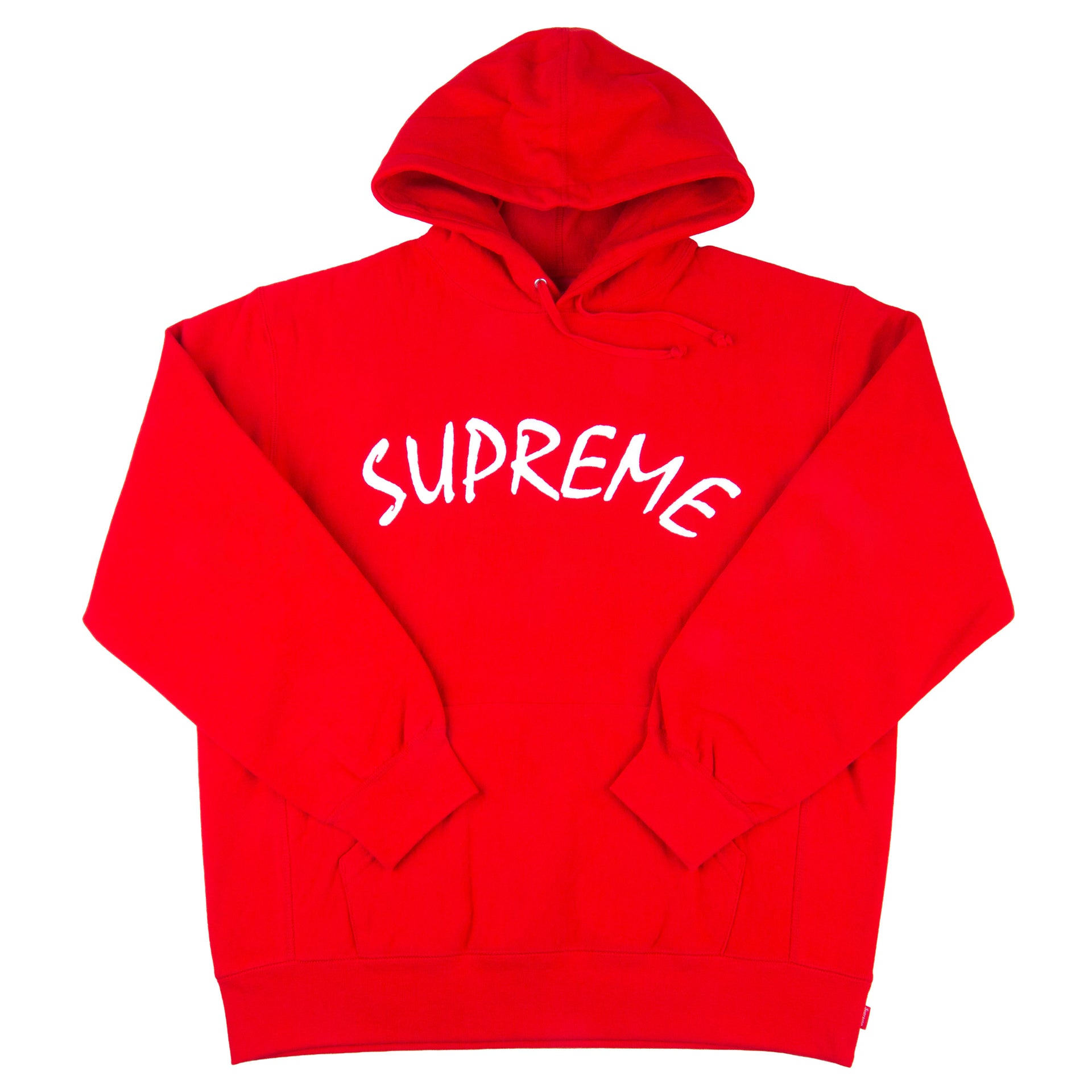 Supreme Red FTP Arc Logo Hoodie