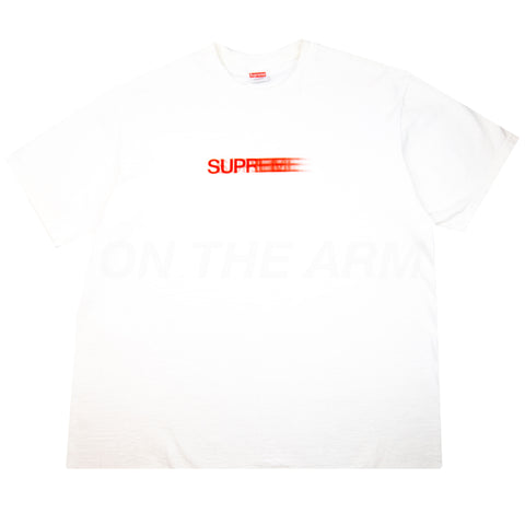Supreme White Motion Logo Tee PRE-OWNED