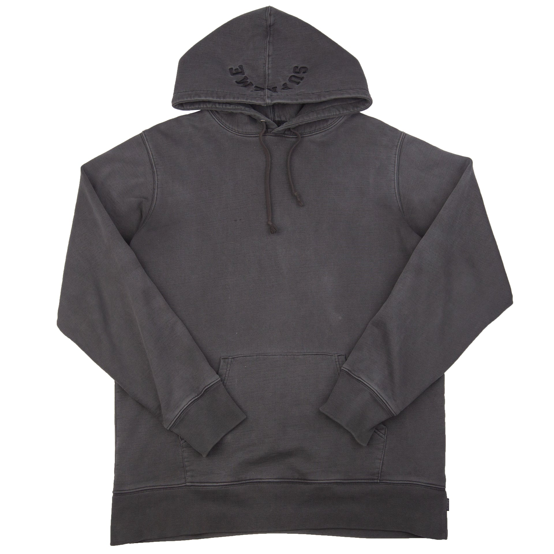 Supreme Overdyed Black Hoodie PRE-OWNED