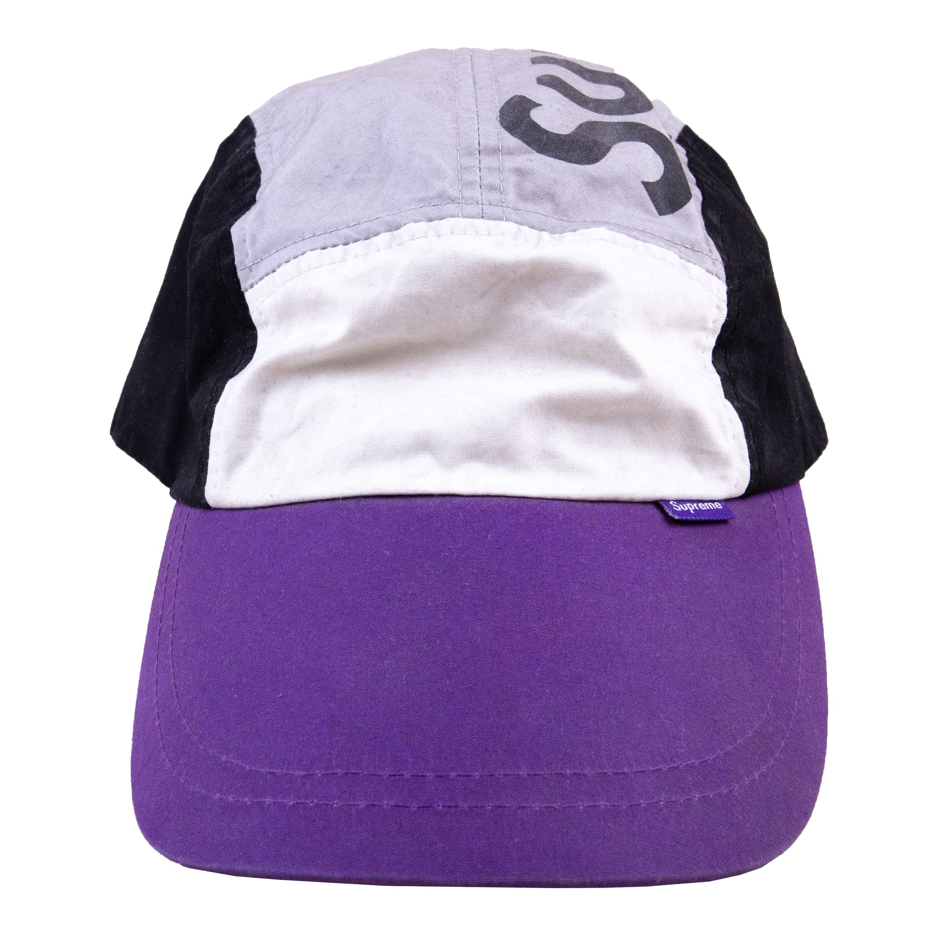 Supreme Purple Paneled Stadium Hat PRE-OWNED