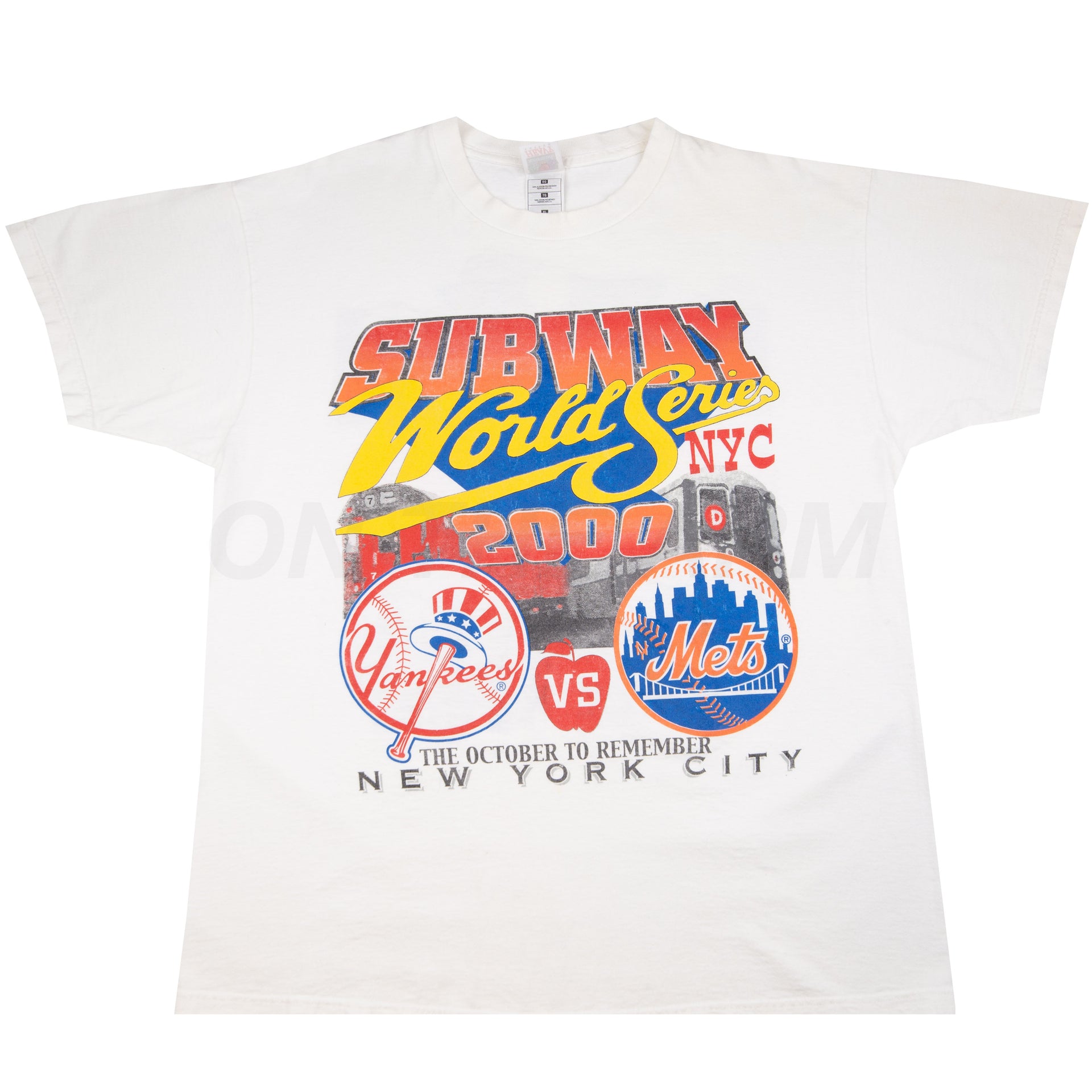Vintage White Subway World Series Tee (2000)