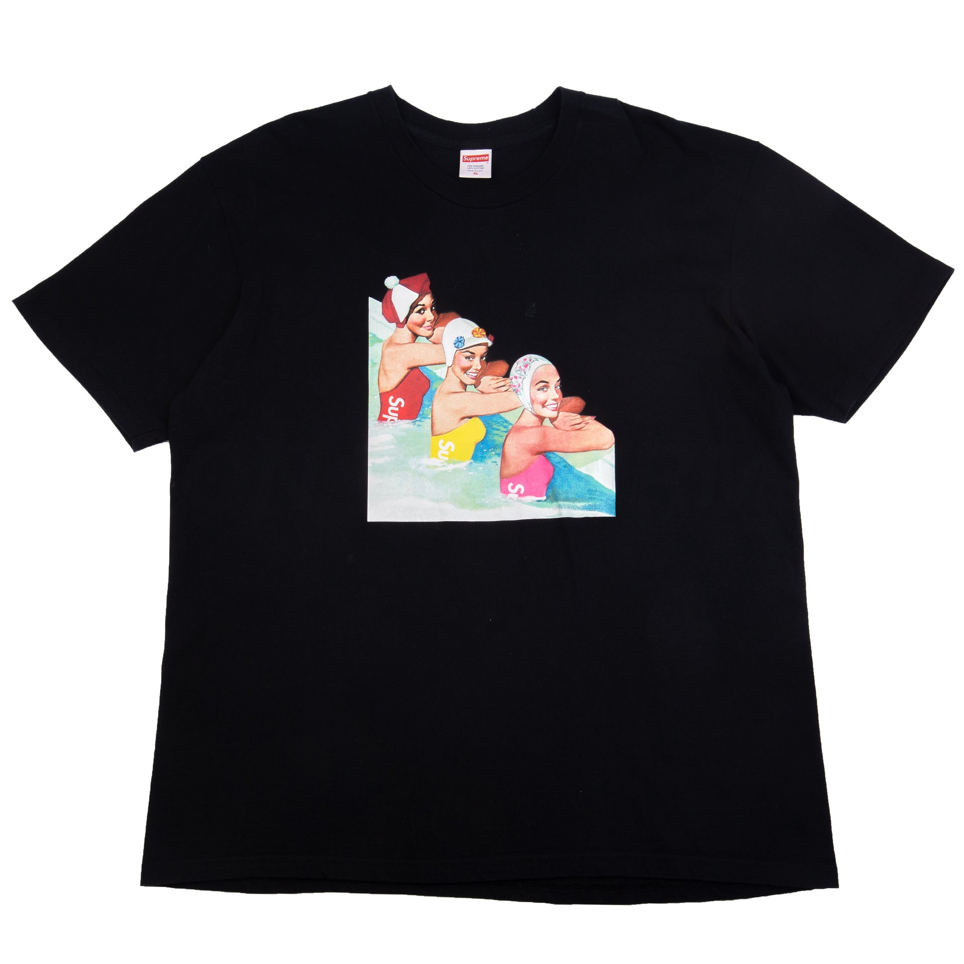 Supreme Black Swimmers Tee PRE-OWNED