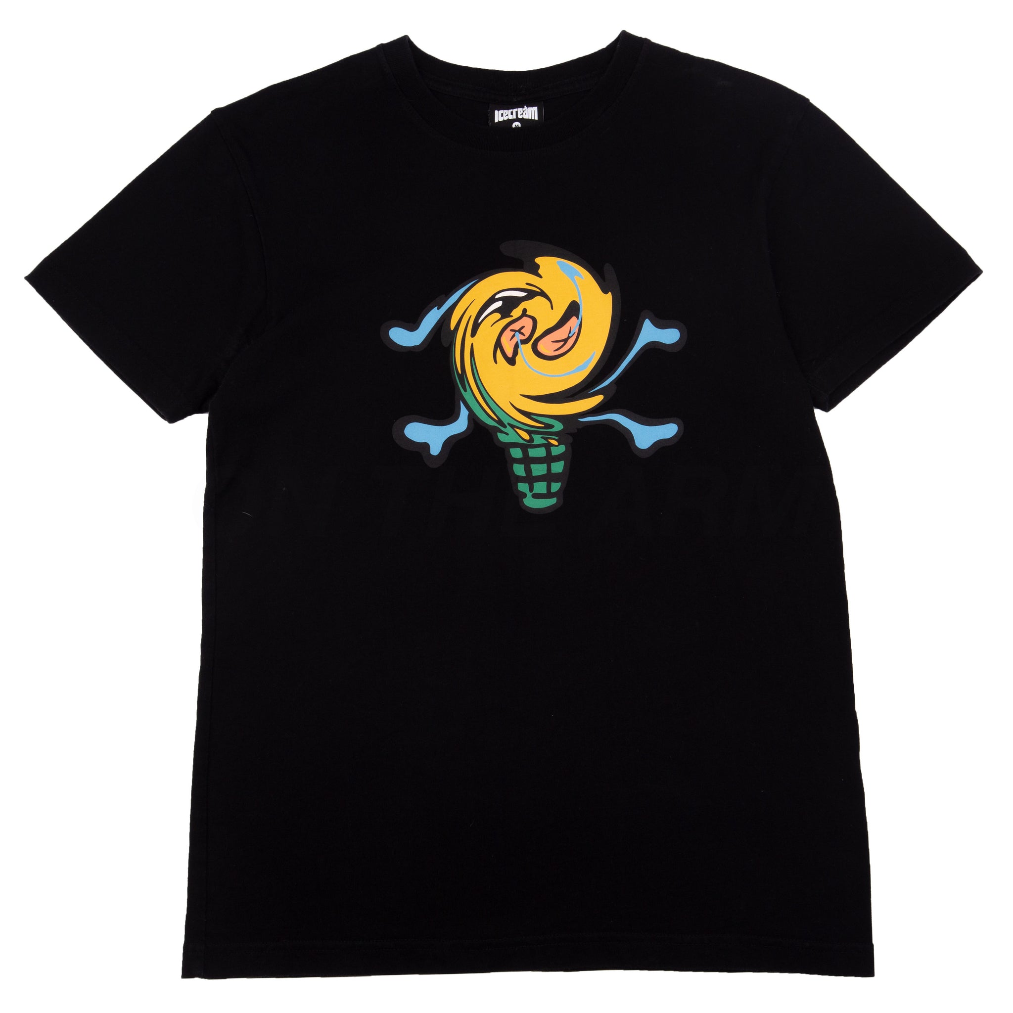 BBC Ice Cream Black Swirl Logo Tee PRE-OWNED