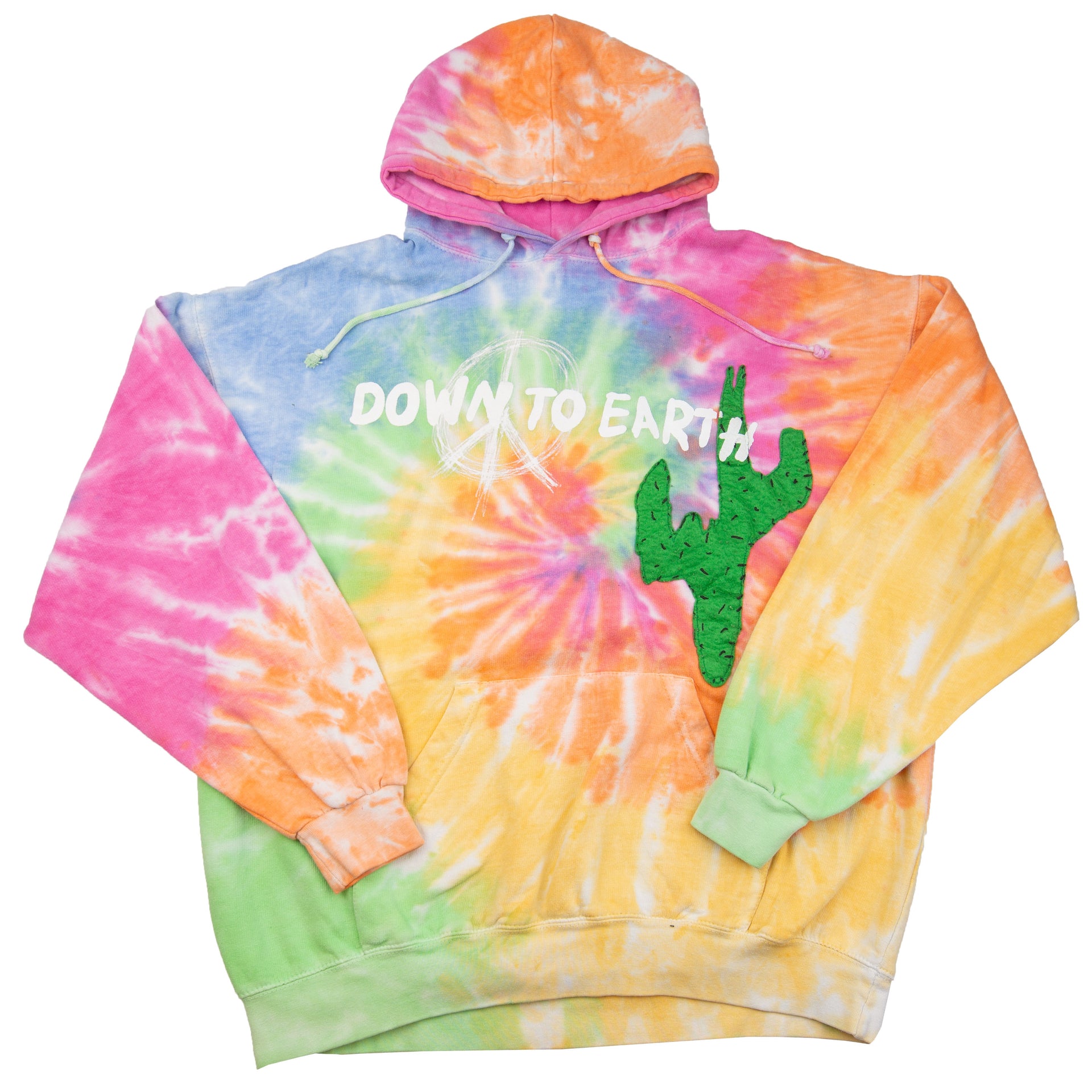 Travis Scott Tie Dye Dover Street Market Hoodie PRE-OWNED