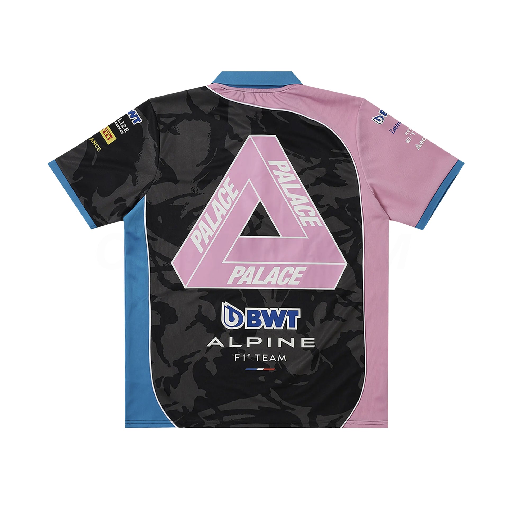 Palace Night Desert Camo Alpine Kappa F1 Tech Polo