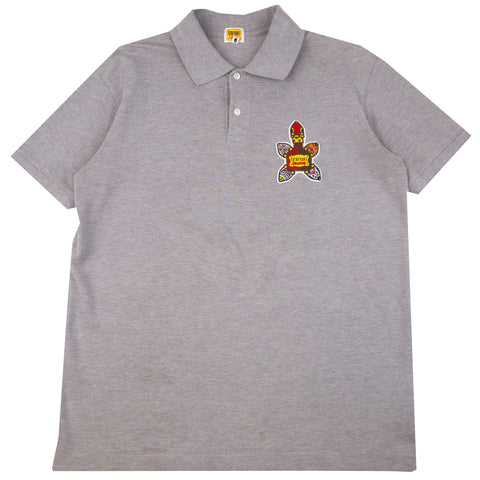Bape Grey Teriyaki Boyz Polo (2000's) PRE-OWNED
