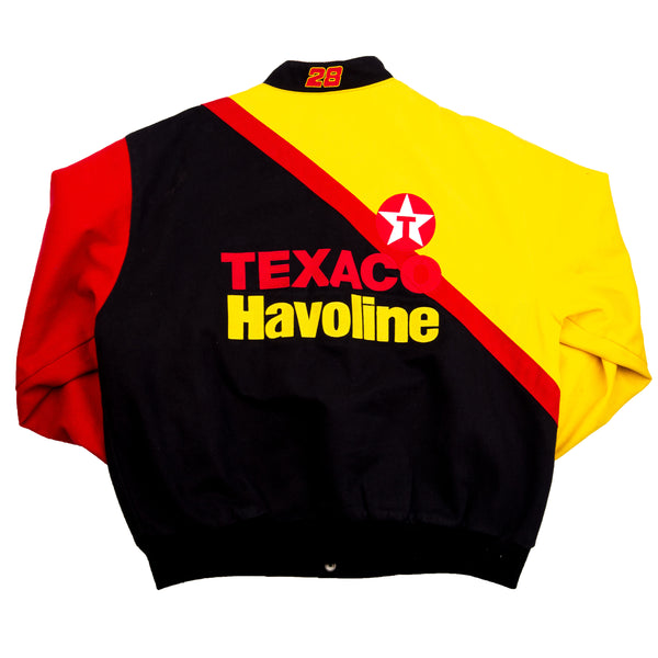 Vintage Black Jeff Hamilton Racing Texaco Jacket (1990's)