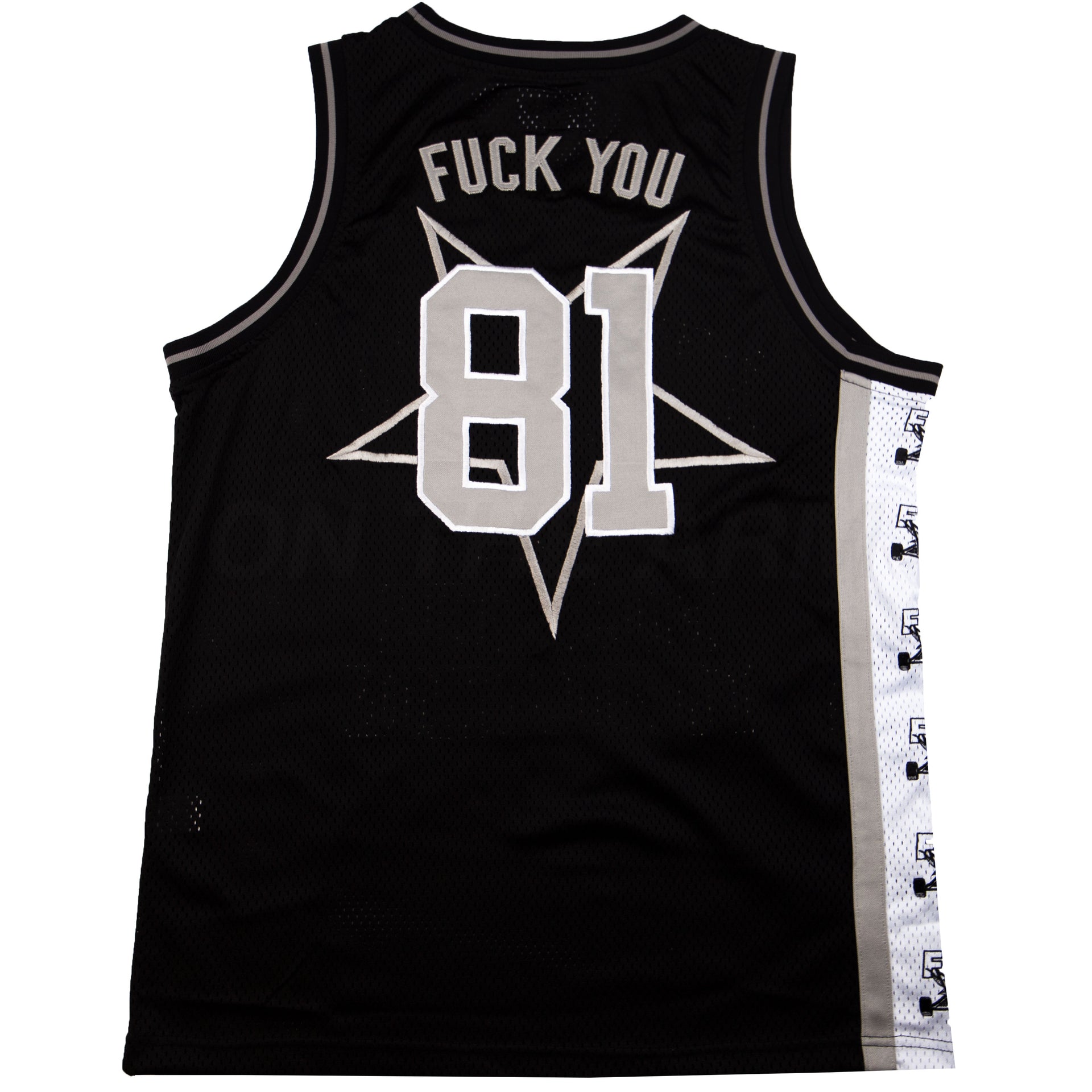 FTP Black Thrasher Basketball Jersey