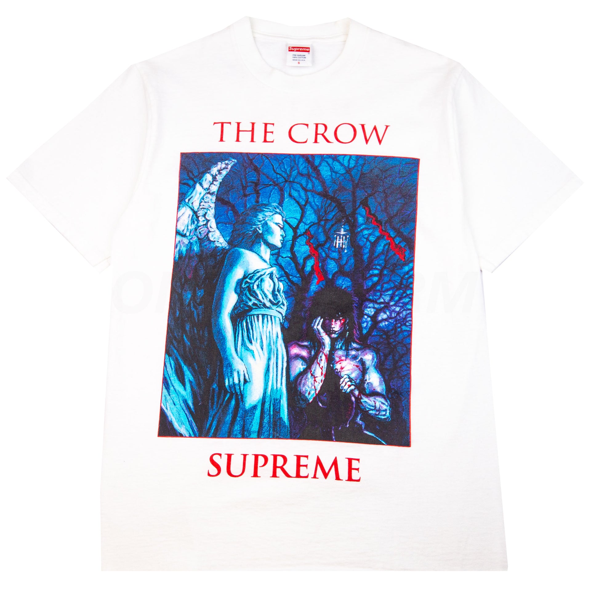 Supreme White The Crow Tee PRE-OWNED