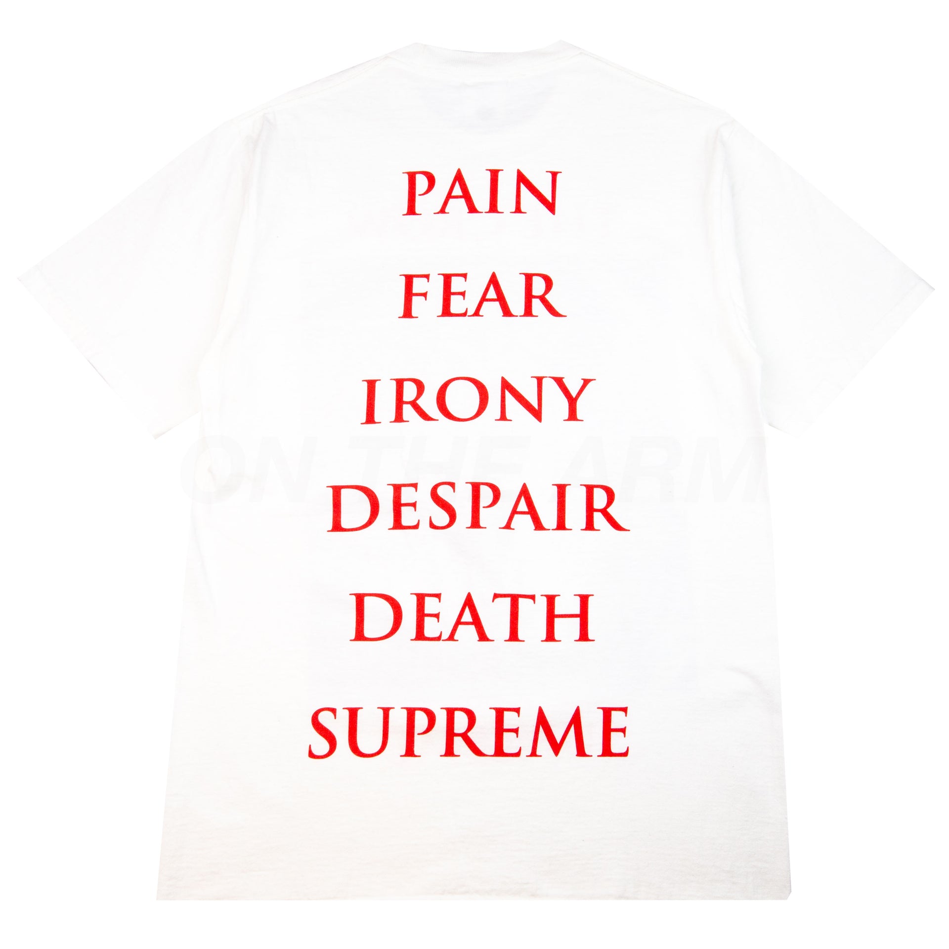Supreme White The Crow Tee PRE-OWNED