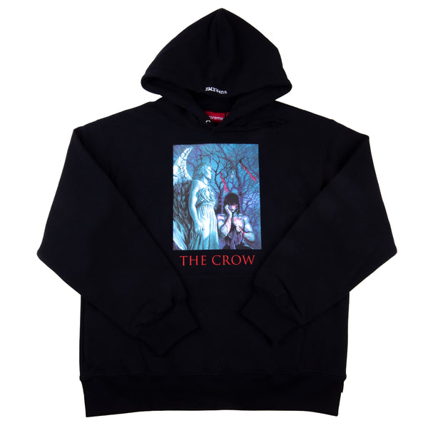 Supreme Black The Crow Hoodie