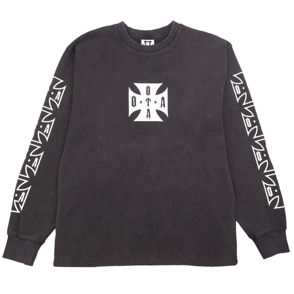 OTA Washed Black Choppa Thermal L/S