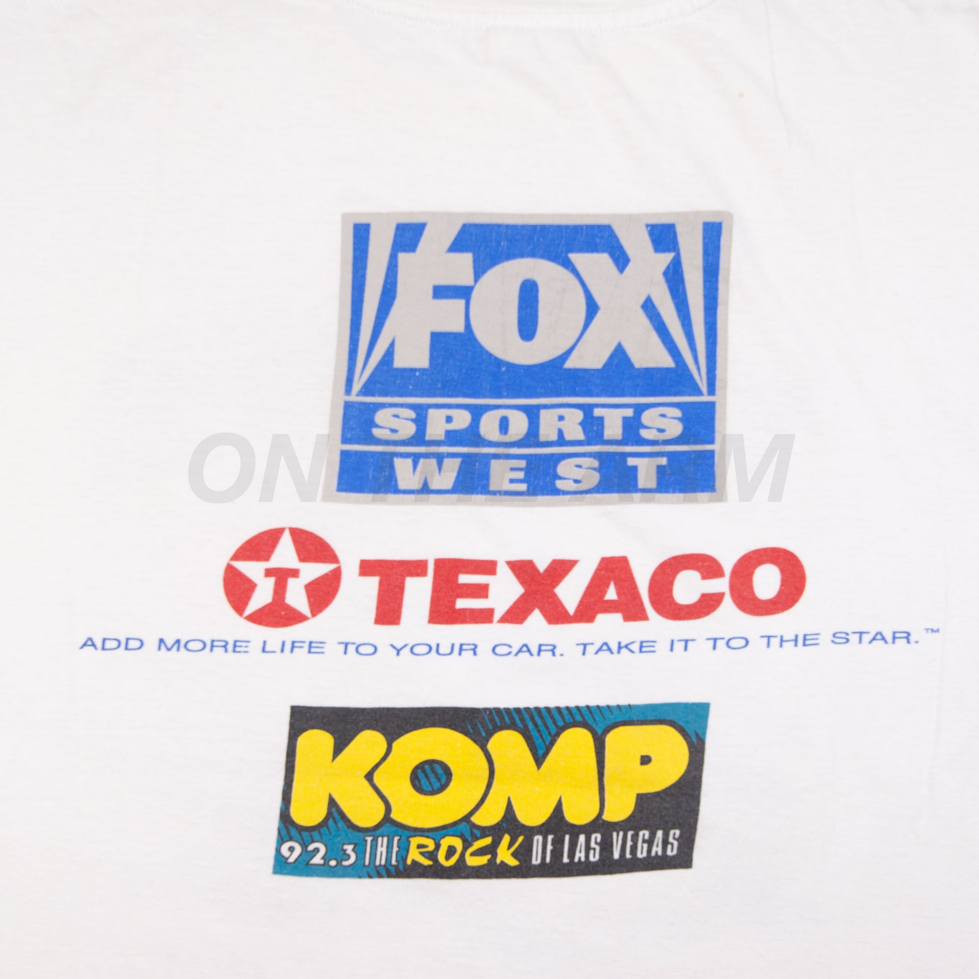 Vintage White Las Vegas Thunder Tee (2000's)