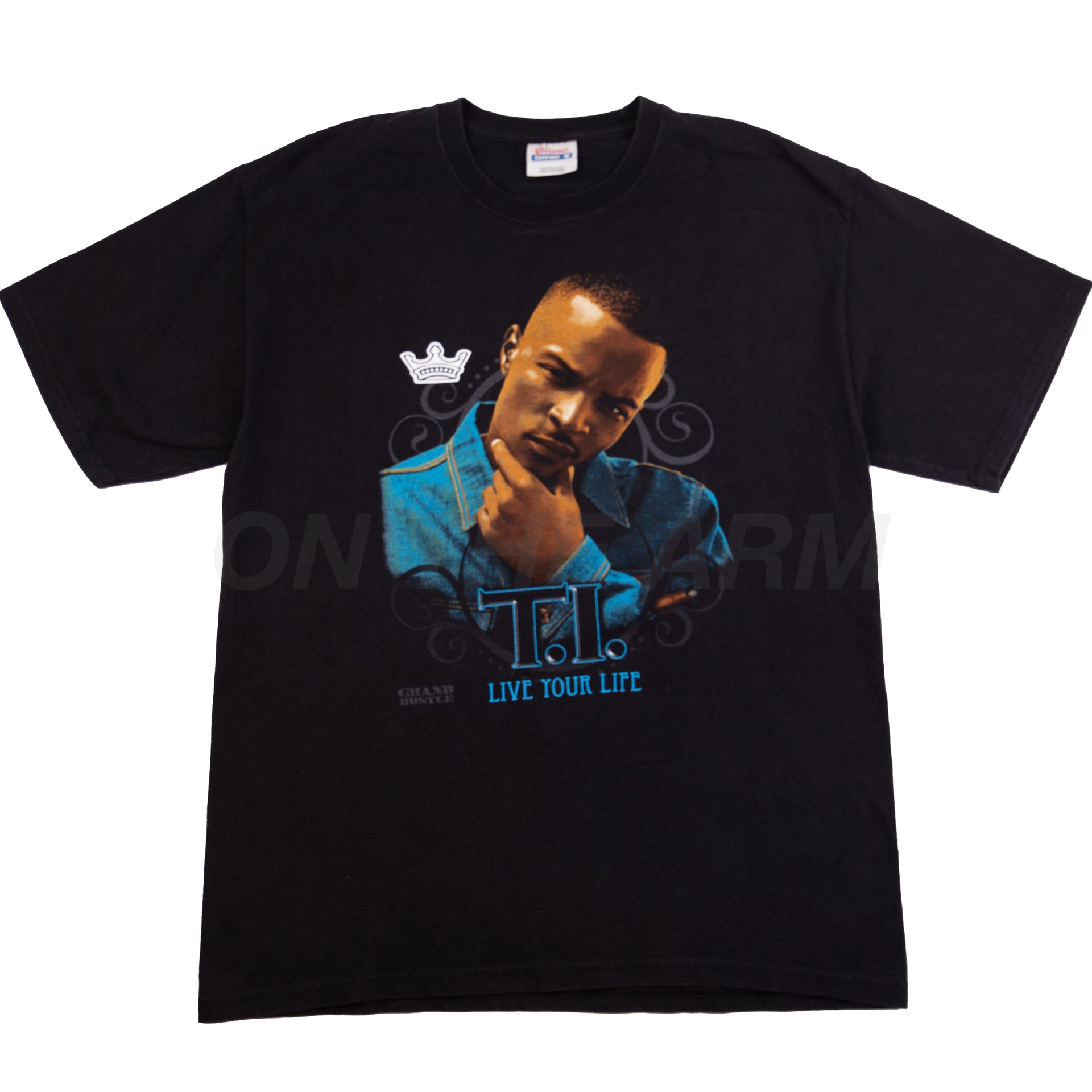 Vintage Black TI Live Your Life Tee (2000's)