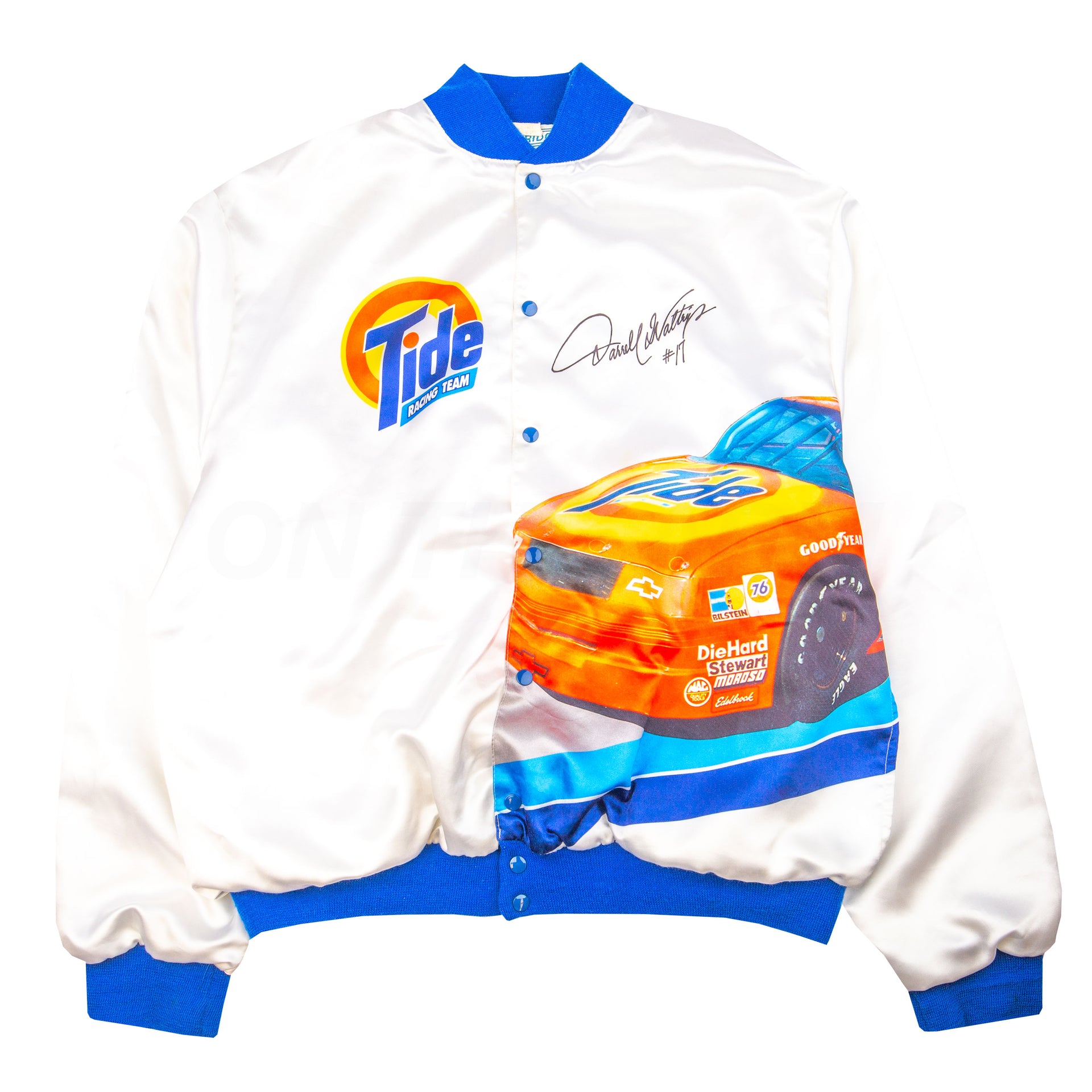Vintage White Tide Racing Satin Jacket (1990's)