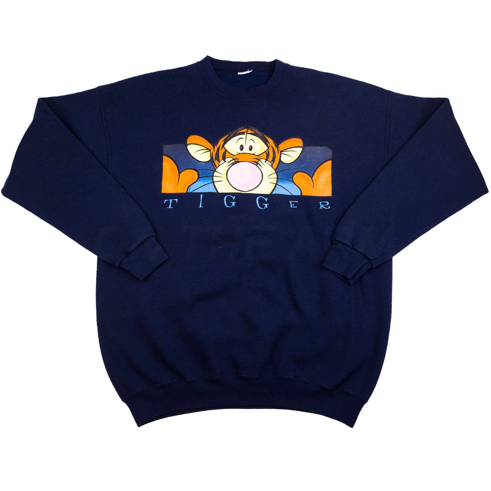 Vintage Navy Tigger Crew (2000's)