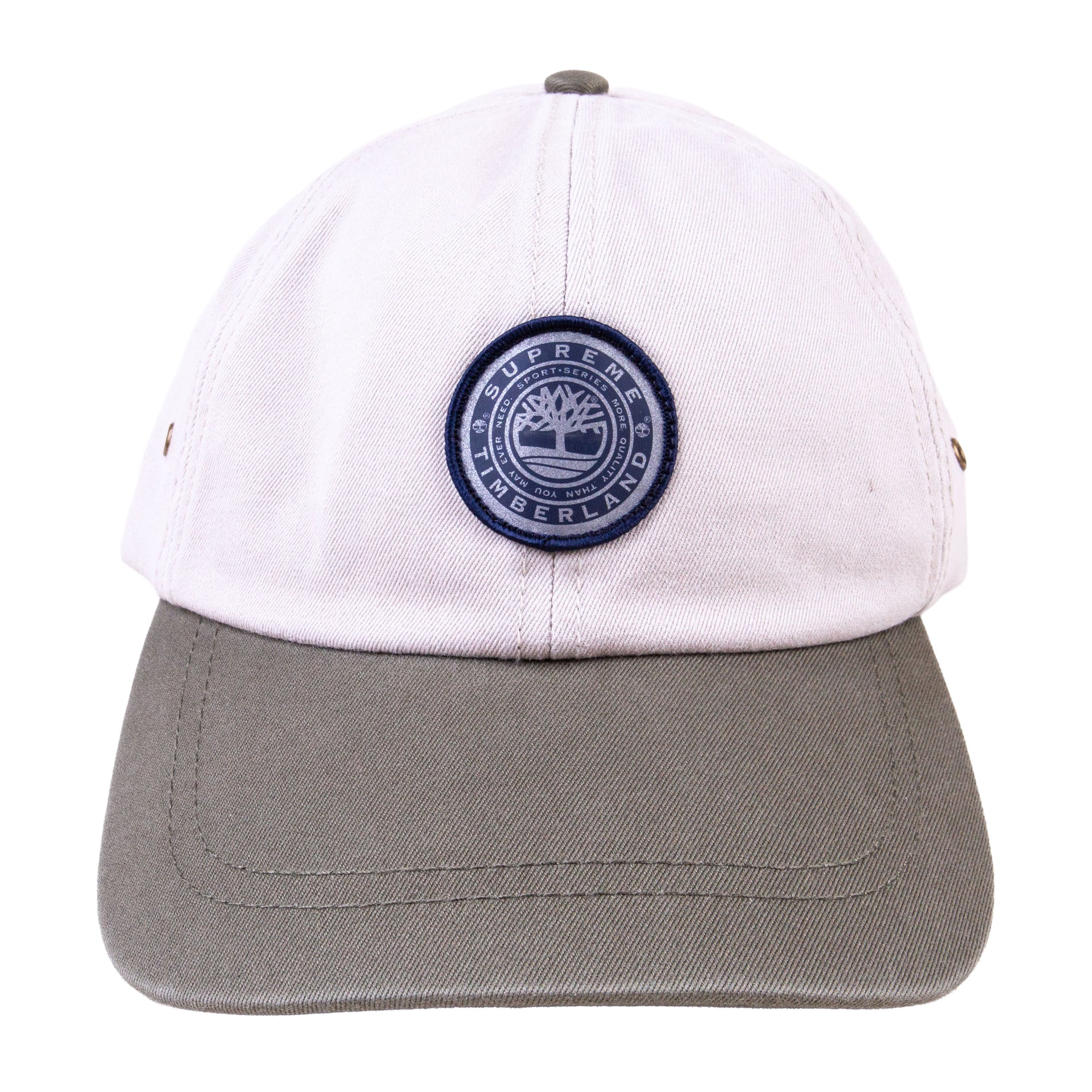 Supreme Beige Timberland 6 Panel Hat