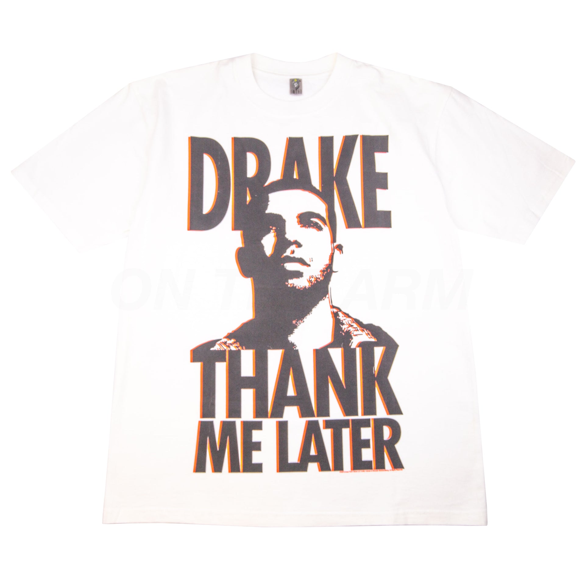 Vintage White Drake Thank Me Later Promo Tee (2010)