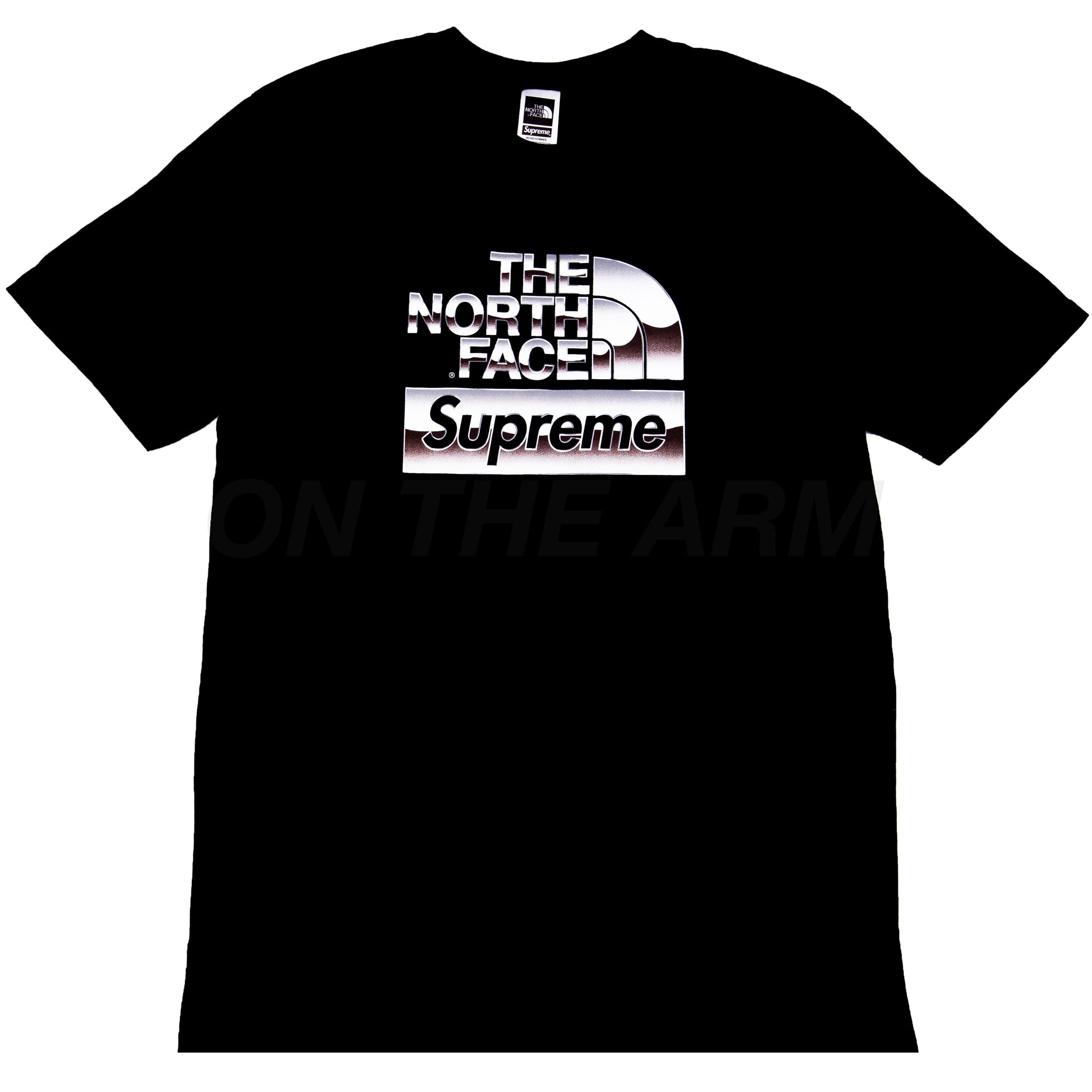 Supreme Black TNF Chrome Tee