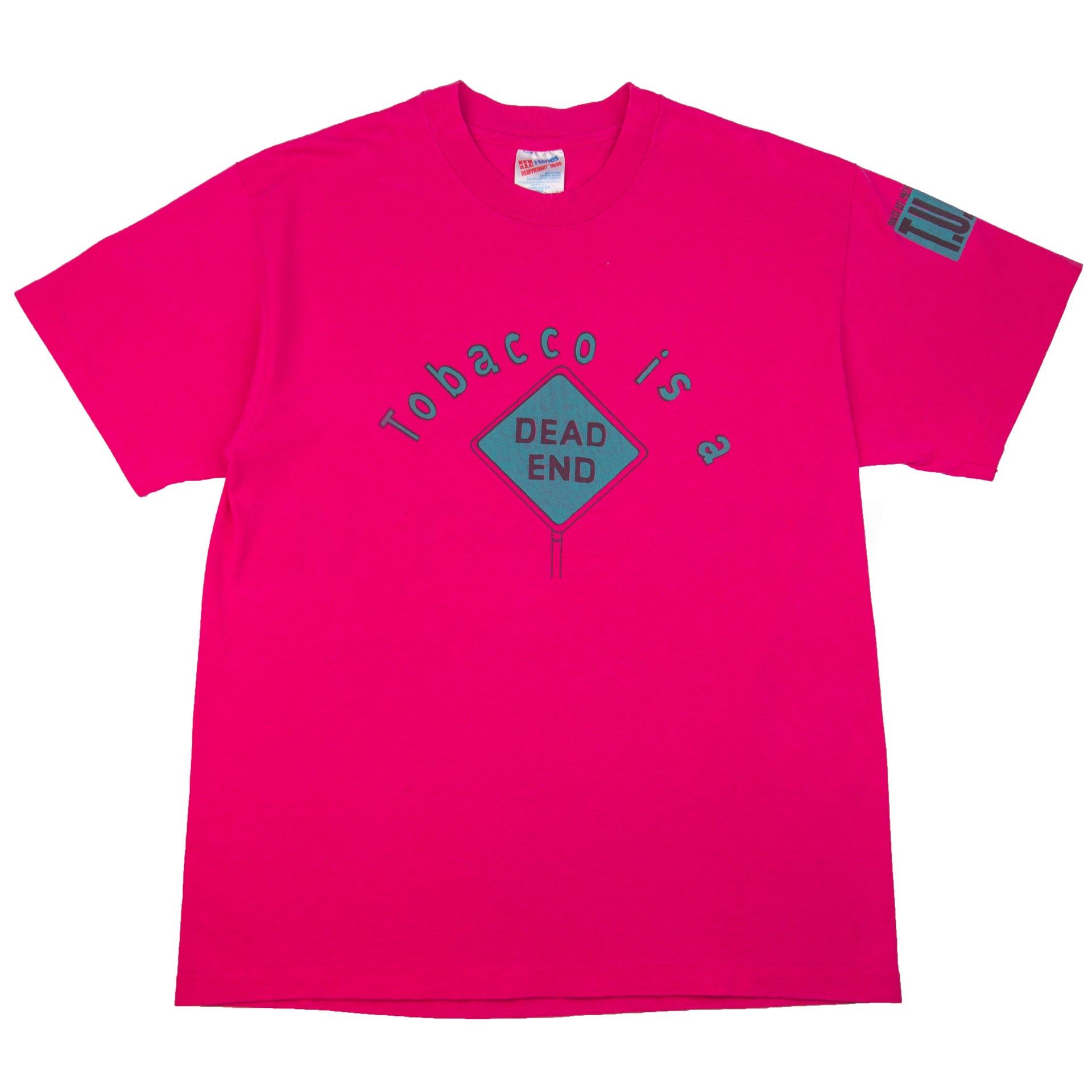 Vintage Pink Tobacco is a Dead End Tee (1990's)