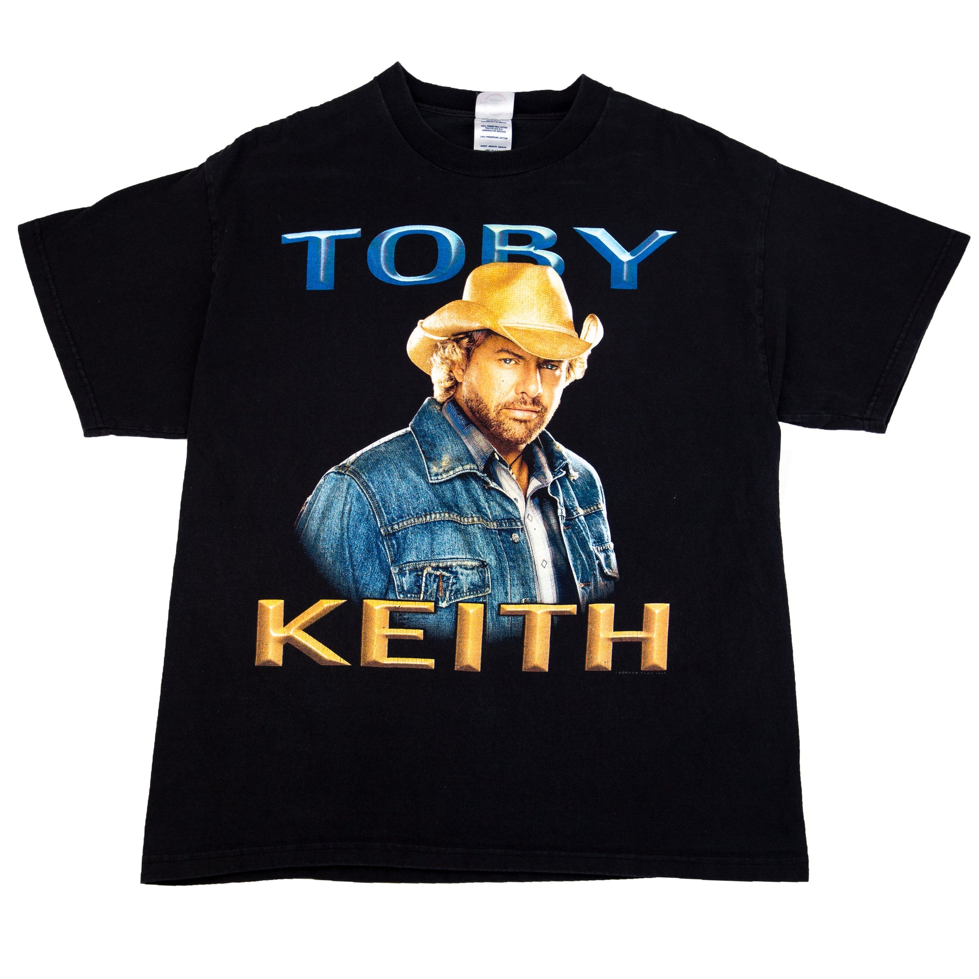 Vintage Black Toby Keith Tee (2000's)