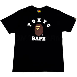 Bape Black Tokyo Exclusive College Tee
