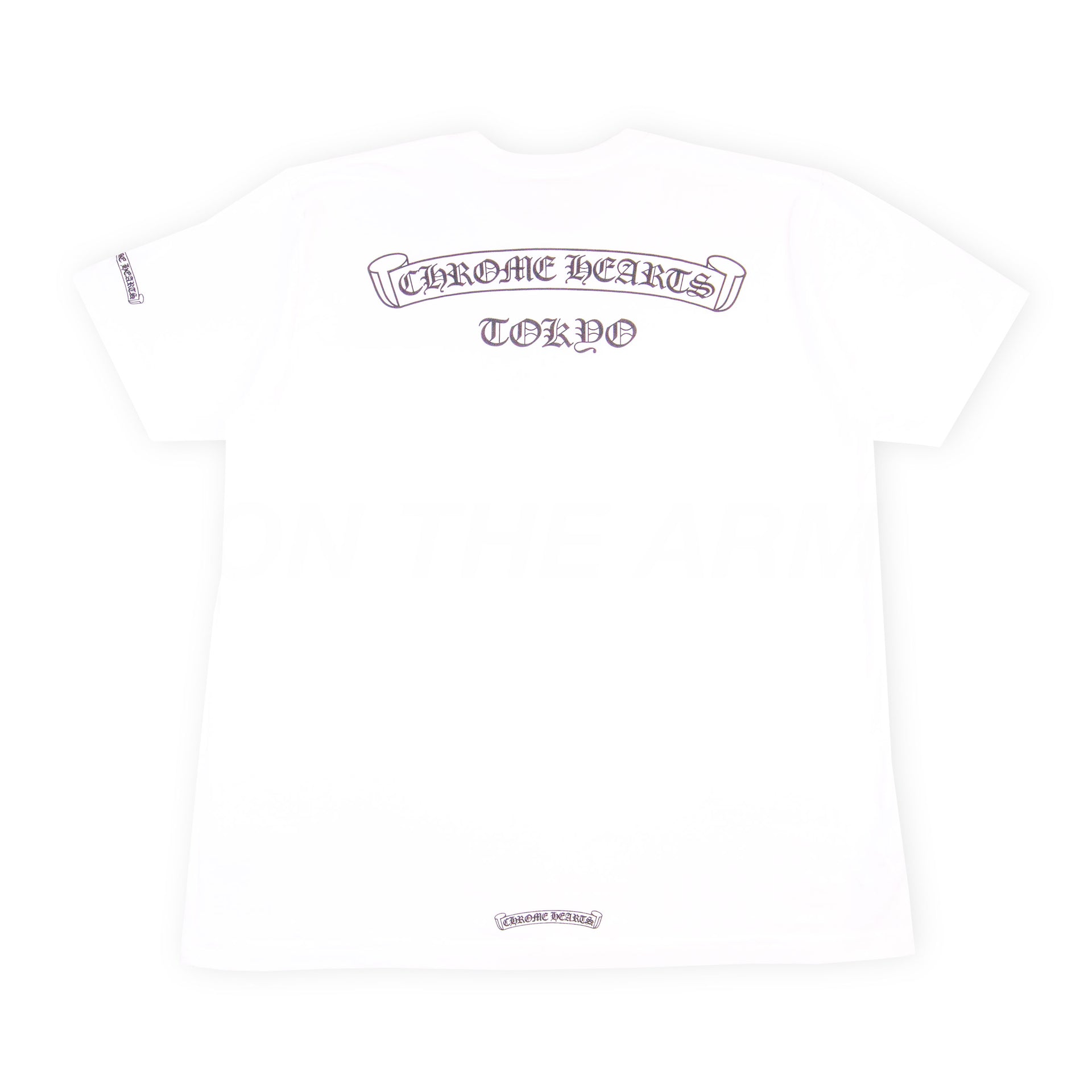 Chrome Hearts White Tokyo Scroll Pocket Tee