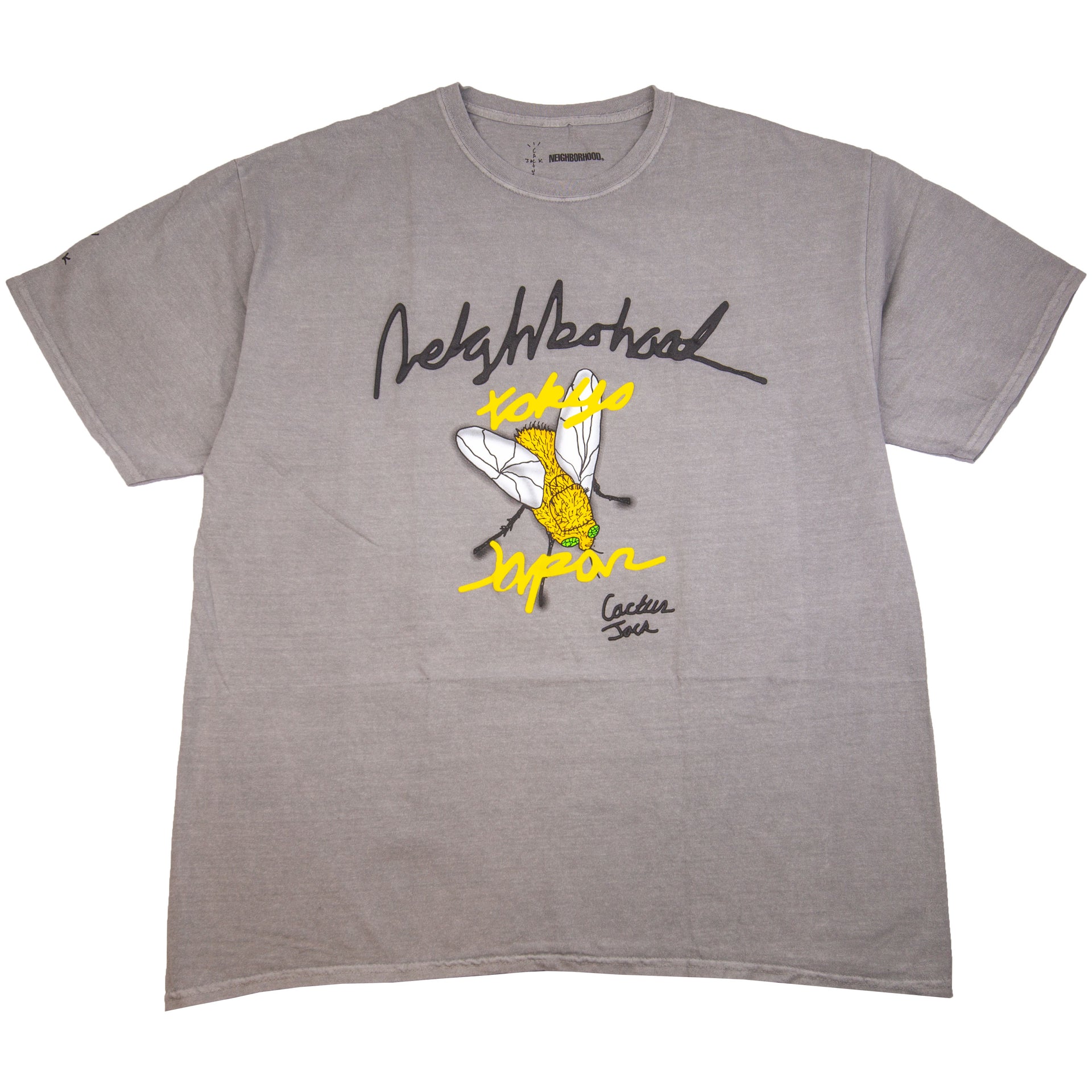 Travis Scott Grey Neighborhood Tokyo Tee