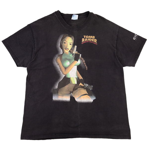 Vintage Black Tomb Raider Lara Croft Promo Tee (1990's)