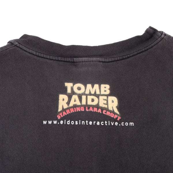 Vintage Black Tomb Raider Lara Croft Promo Tee (1990's)