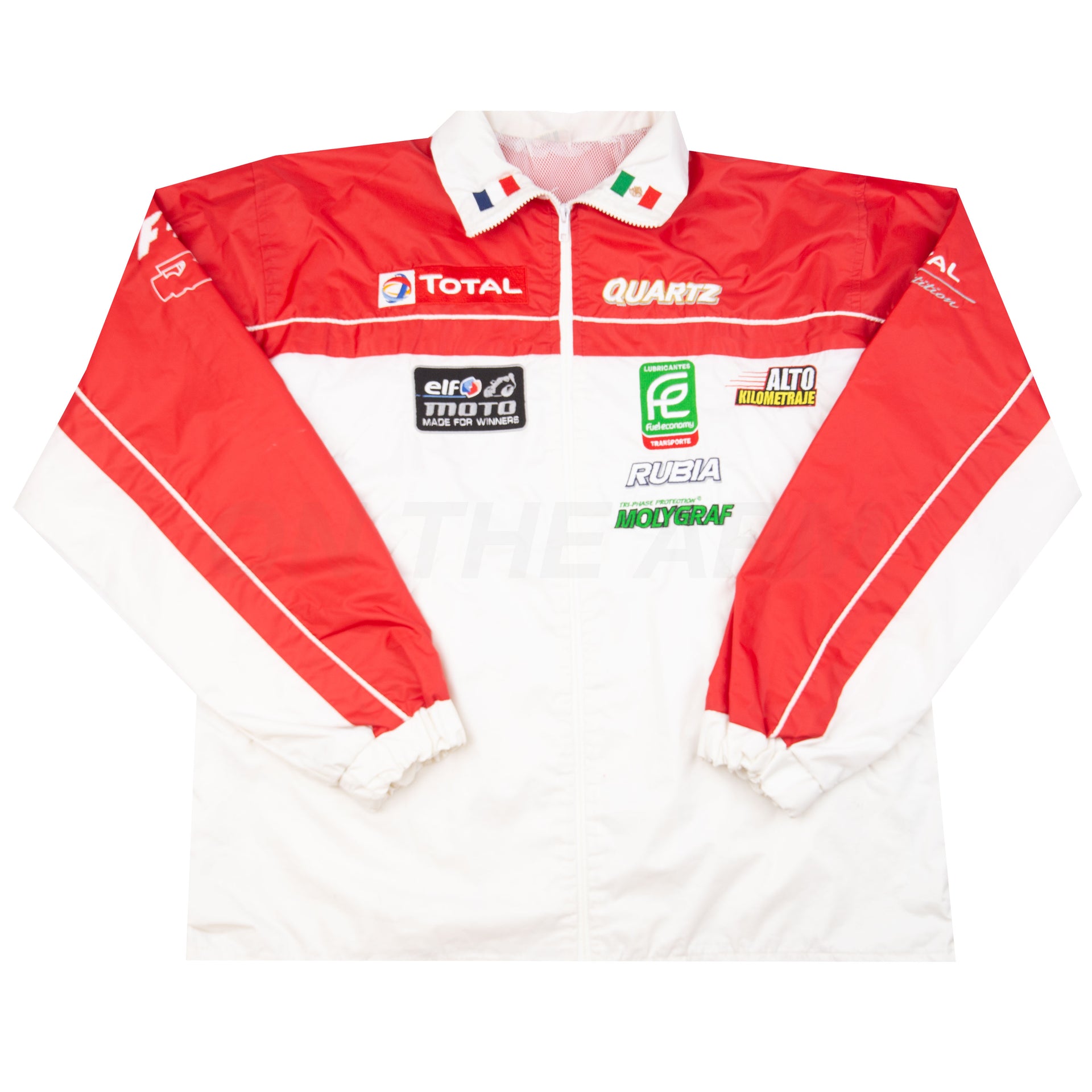 Vintage White Total Mexico Racing Jacket (1990's)