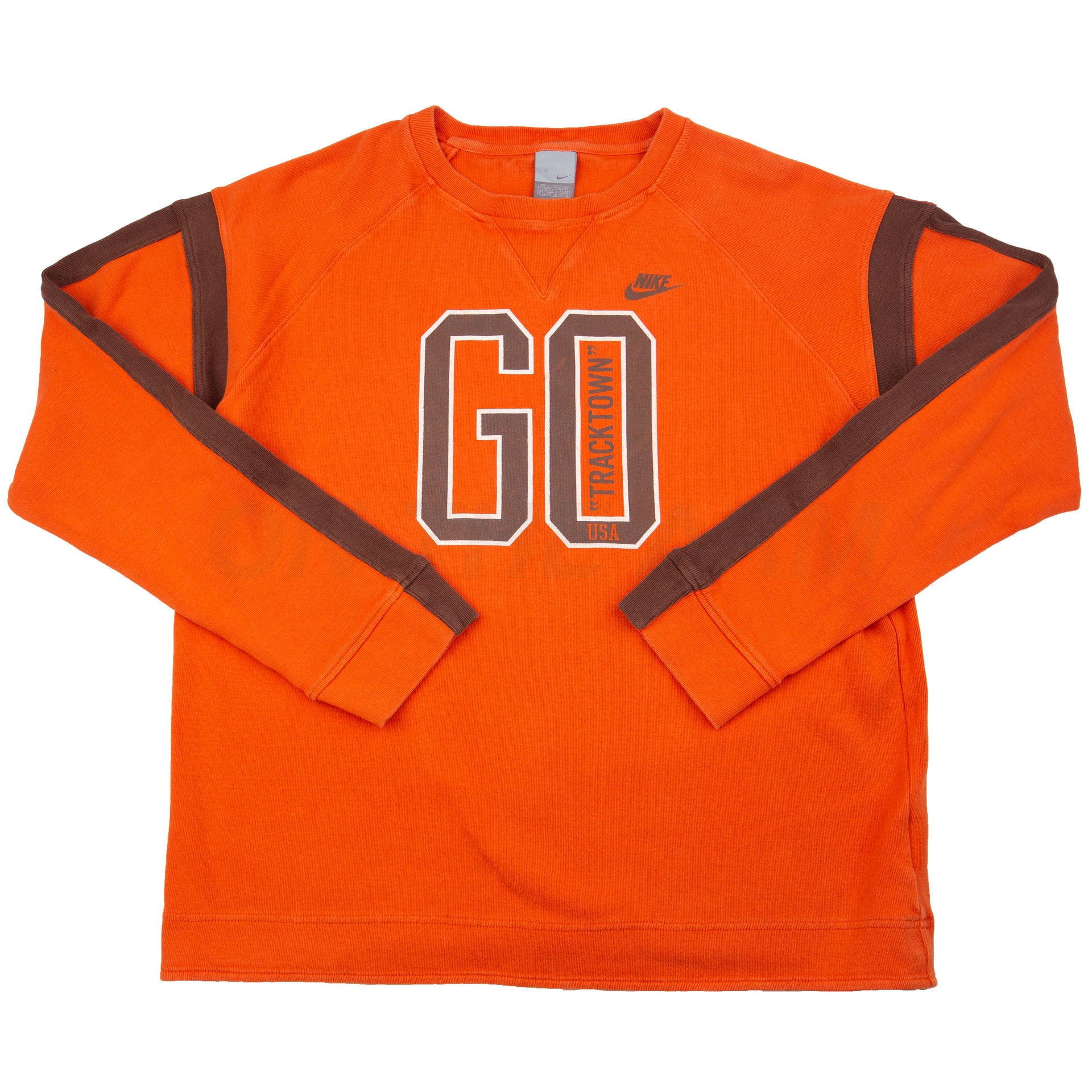Vintage Orange Nike Tracktown L/S Top (2000's)