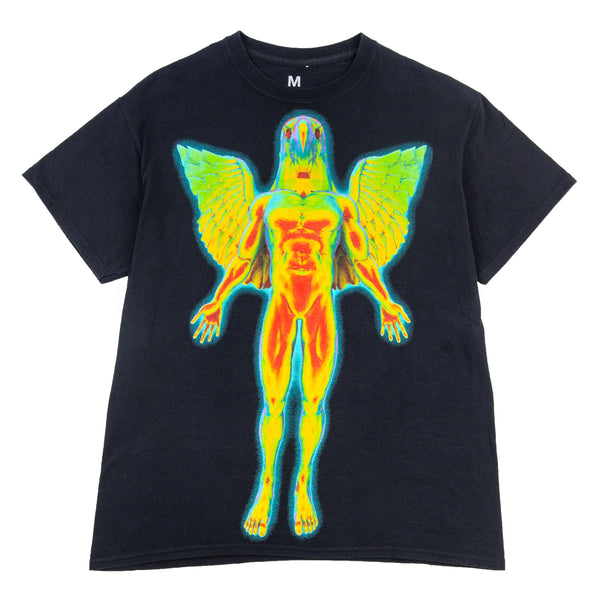 Travis Scott Black Birds Eye View Tour Coachella Tee PRE-OWNED