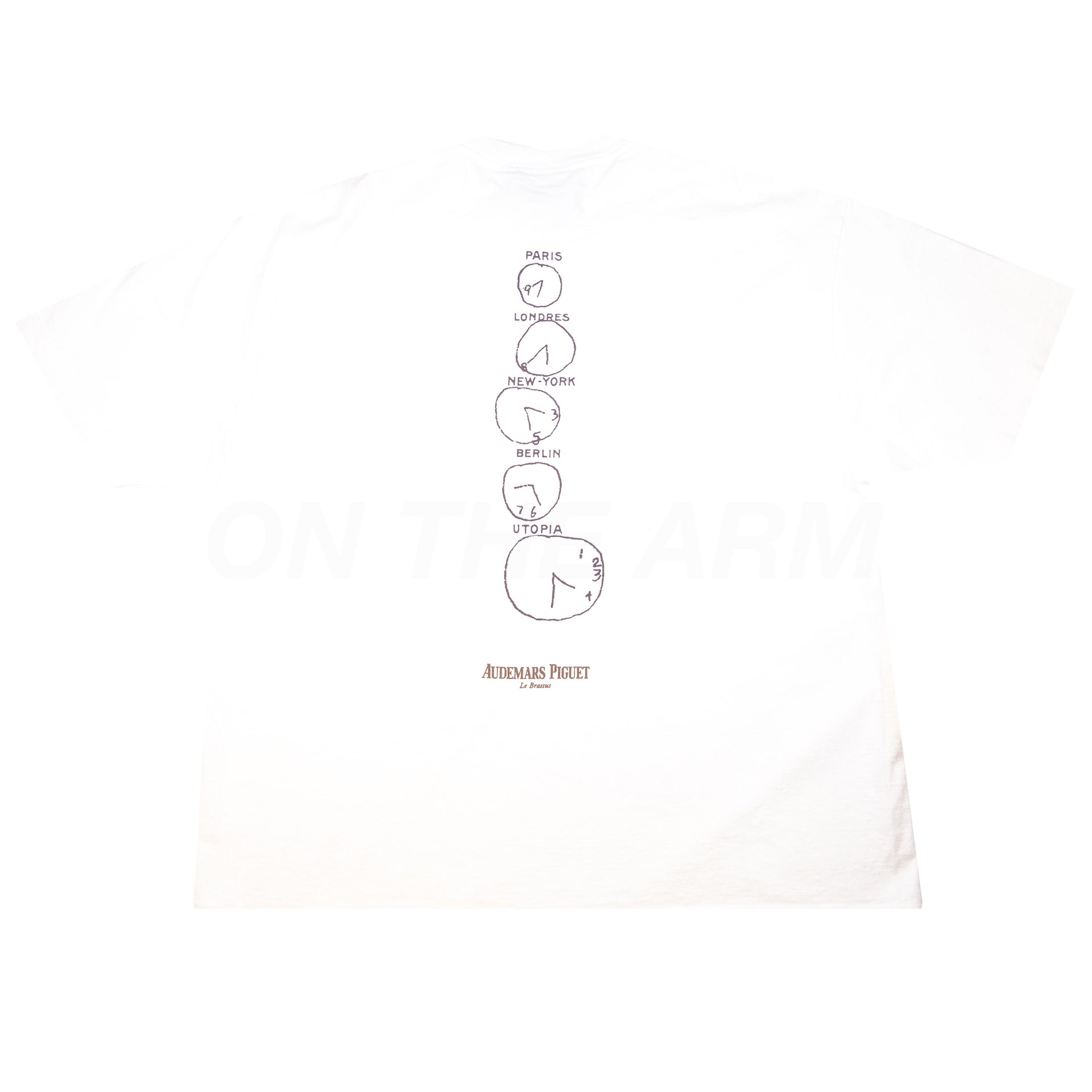 Travis Scott White Audemars Piguet Tee