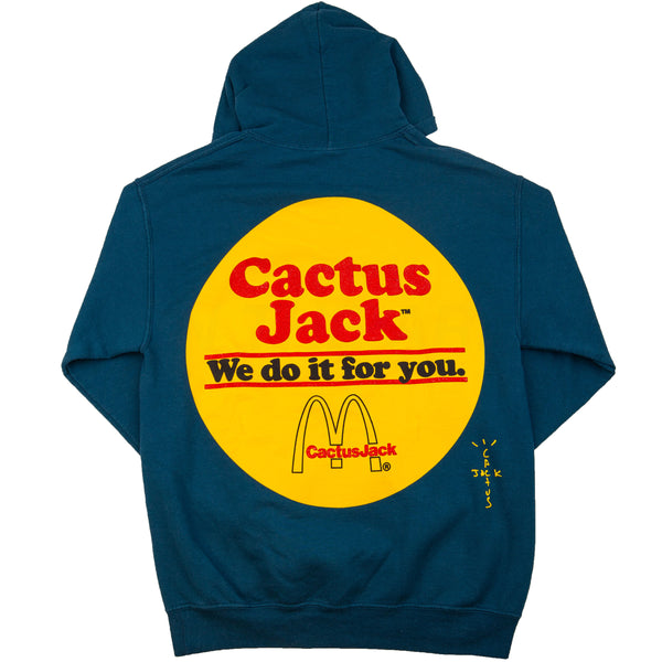 Travis Scott Blue McDonalds Hoodie PRE-OWNED