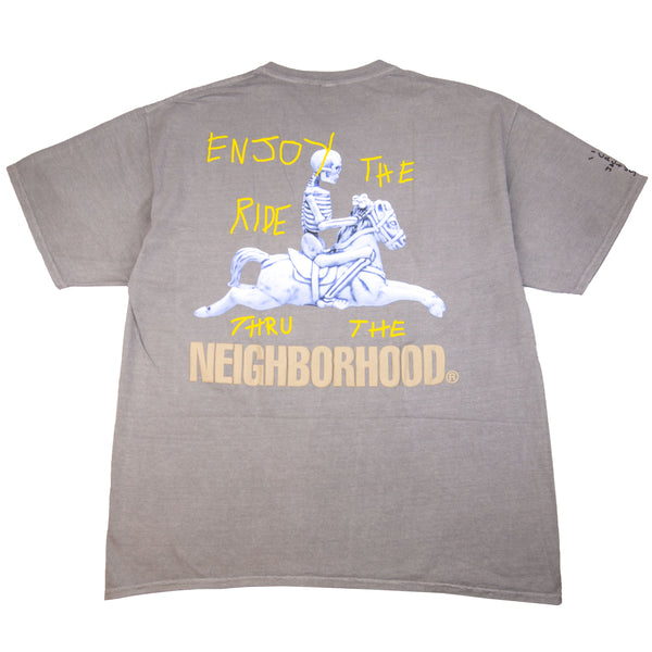 Travis Scott Grey Neighborhood Tokyo Tee