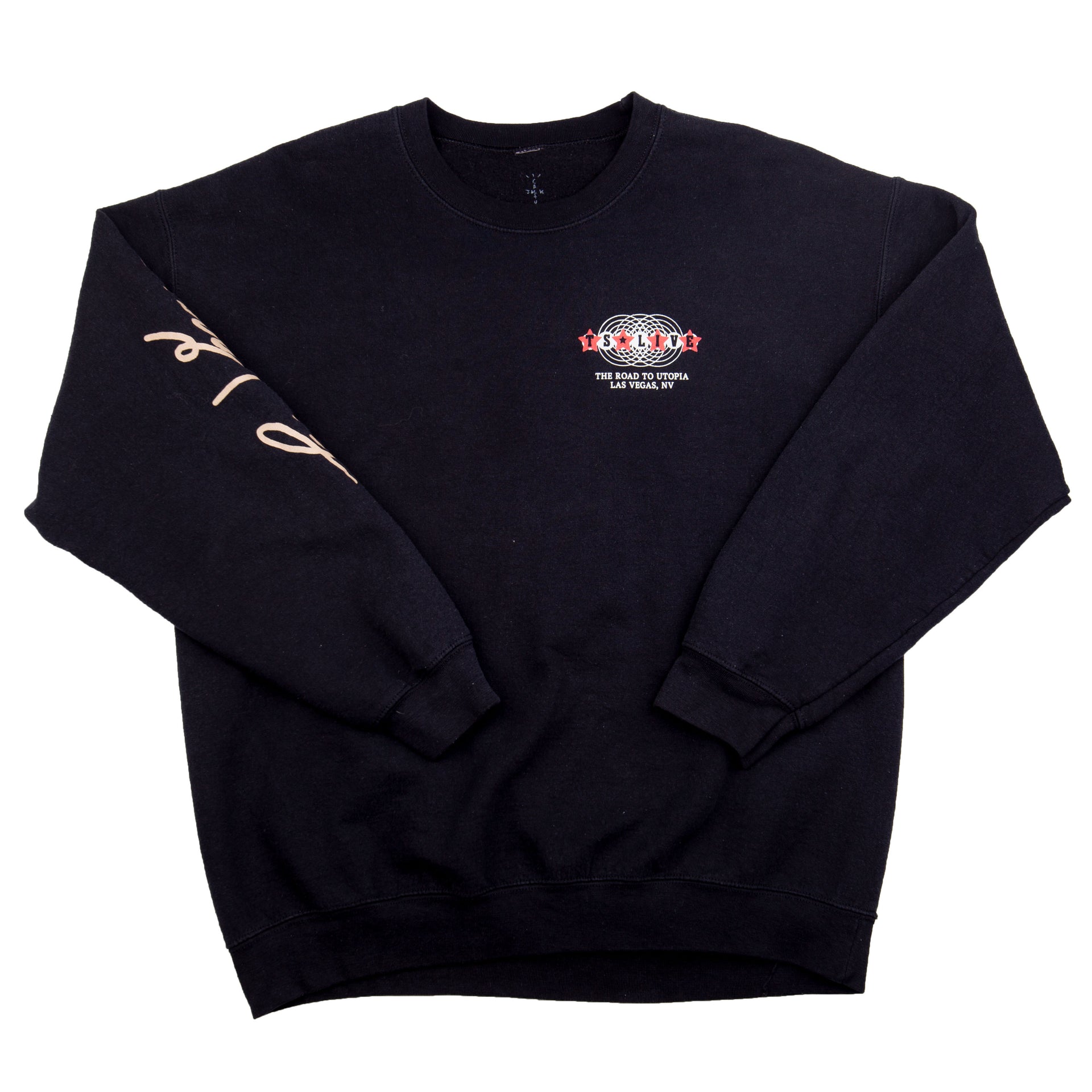 Travis Scott Black Road To Utopia Las Vegas Crew PRE-OWNED