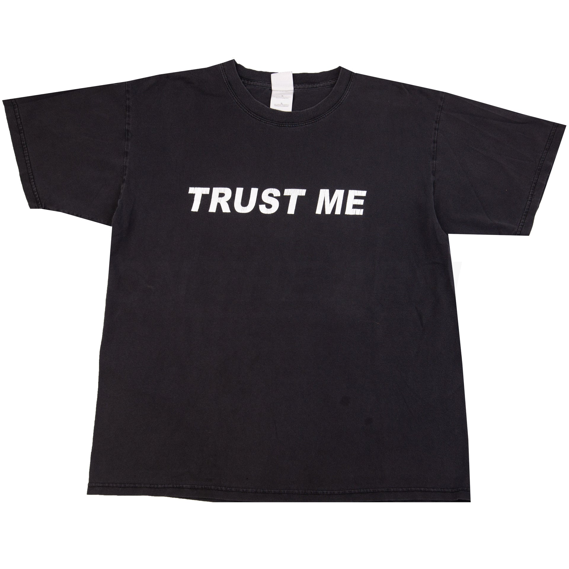 Vintage Black Trust Me Tee (2000's)