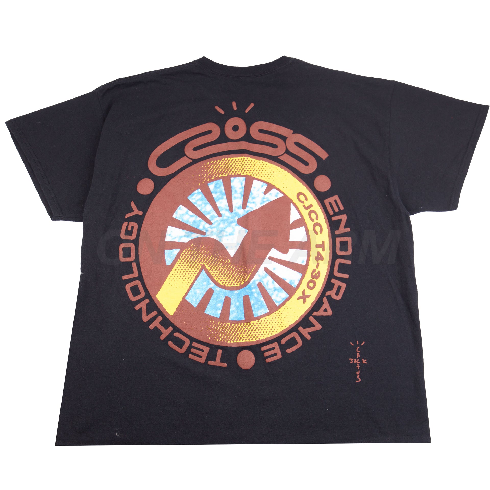 Travis Scott Black Cross Tee PRE-OWNED