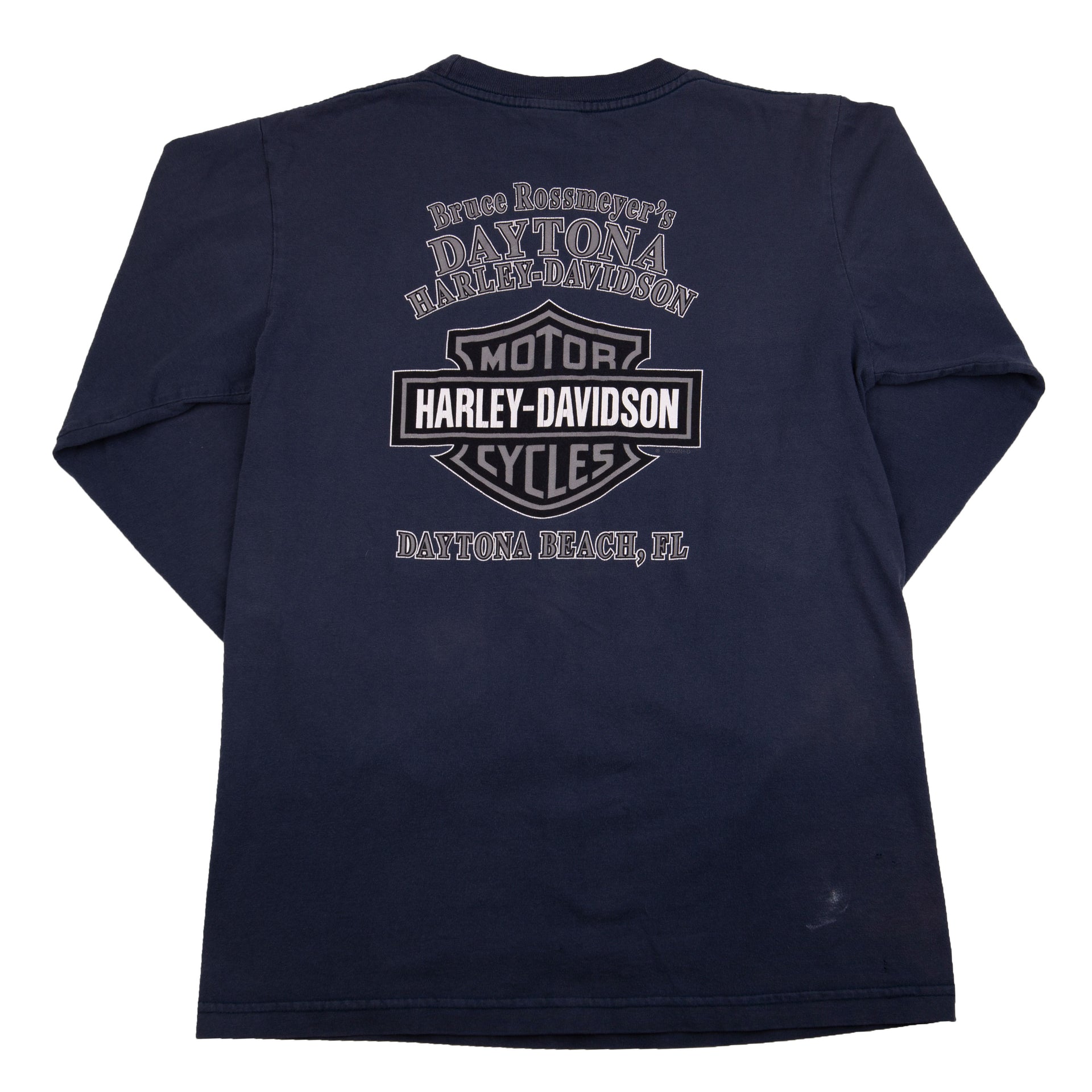 Vintage Navy Harley Davidson Live Ride Twin L/S (2000's)