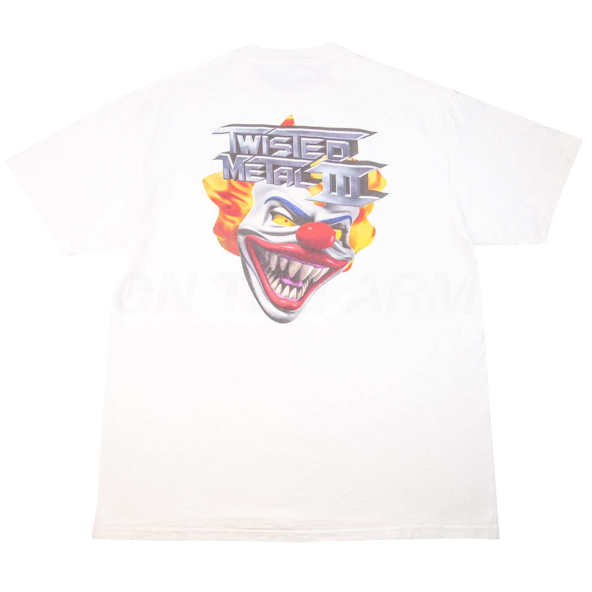 Vintage White Twisted Metal III Promo Tee (1998)