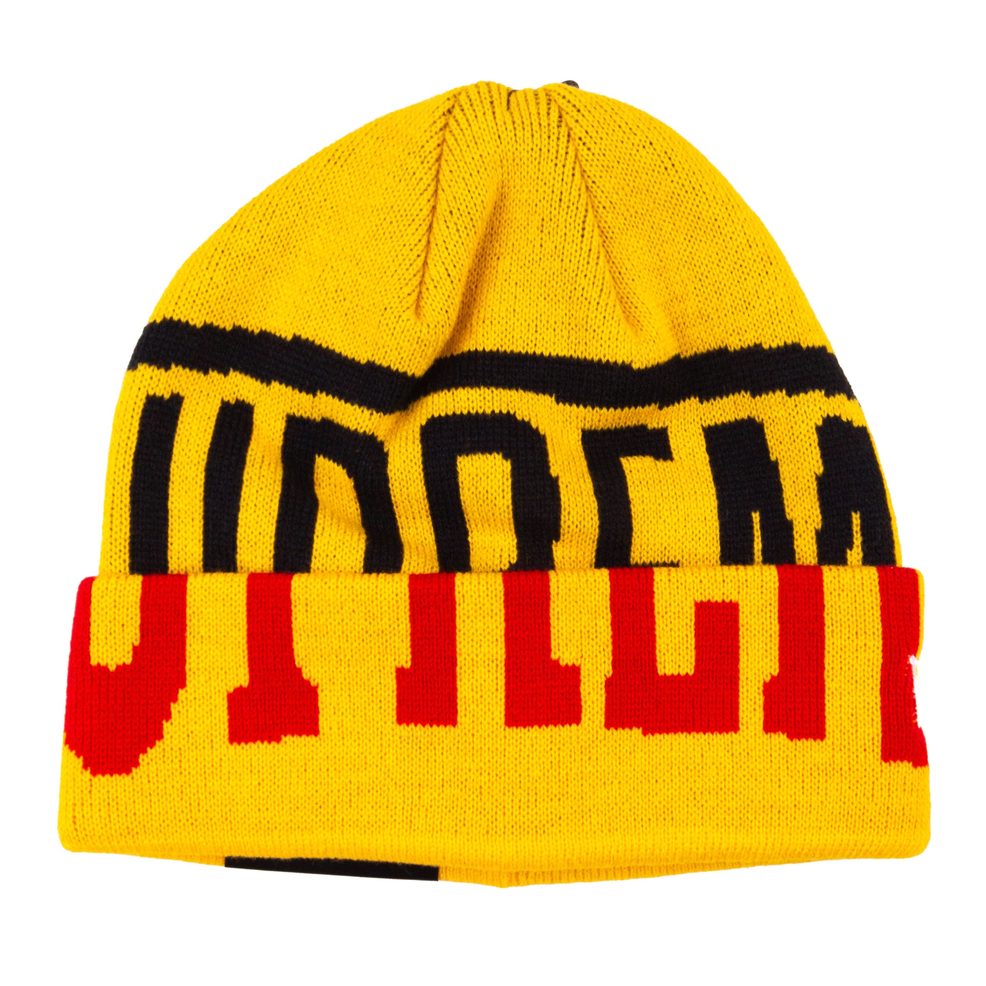 Supreme Yellow Two Tone Beanie